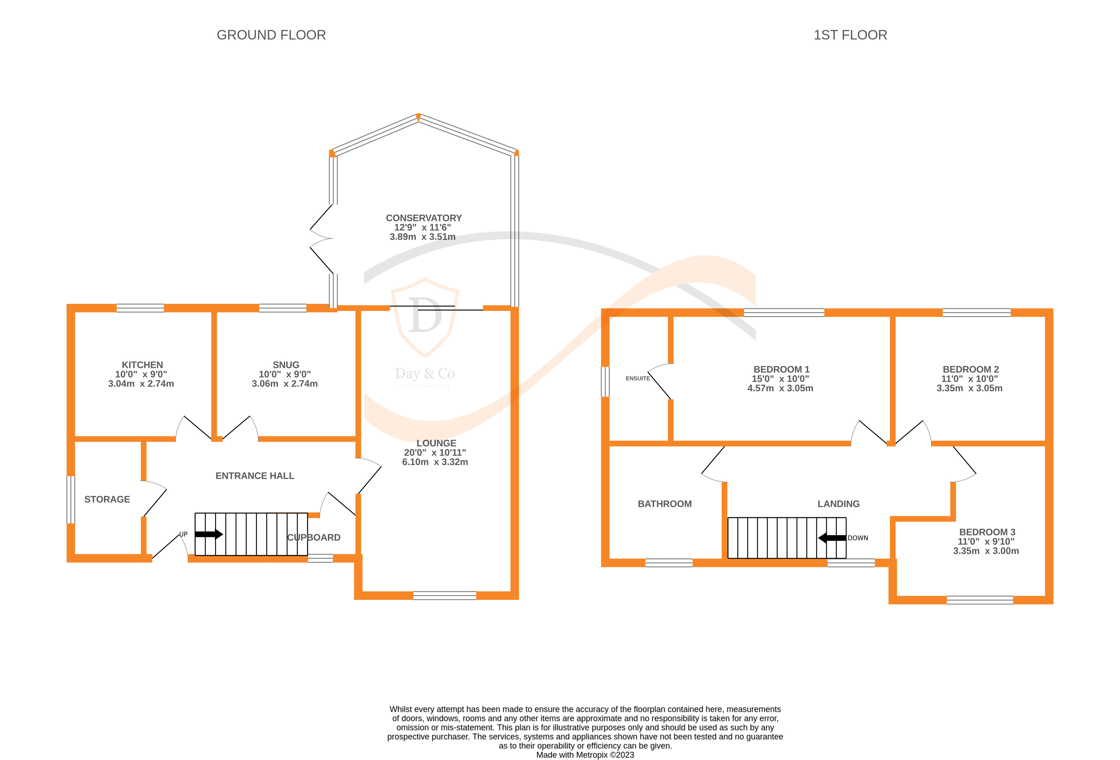 Floorplans For High Meadow, Keighley, West Yorkshire