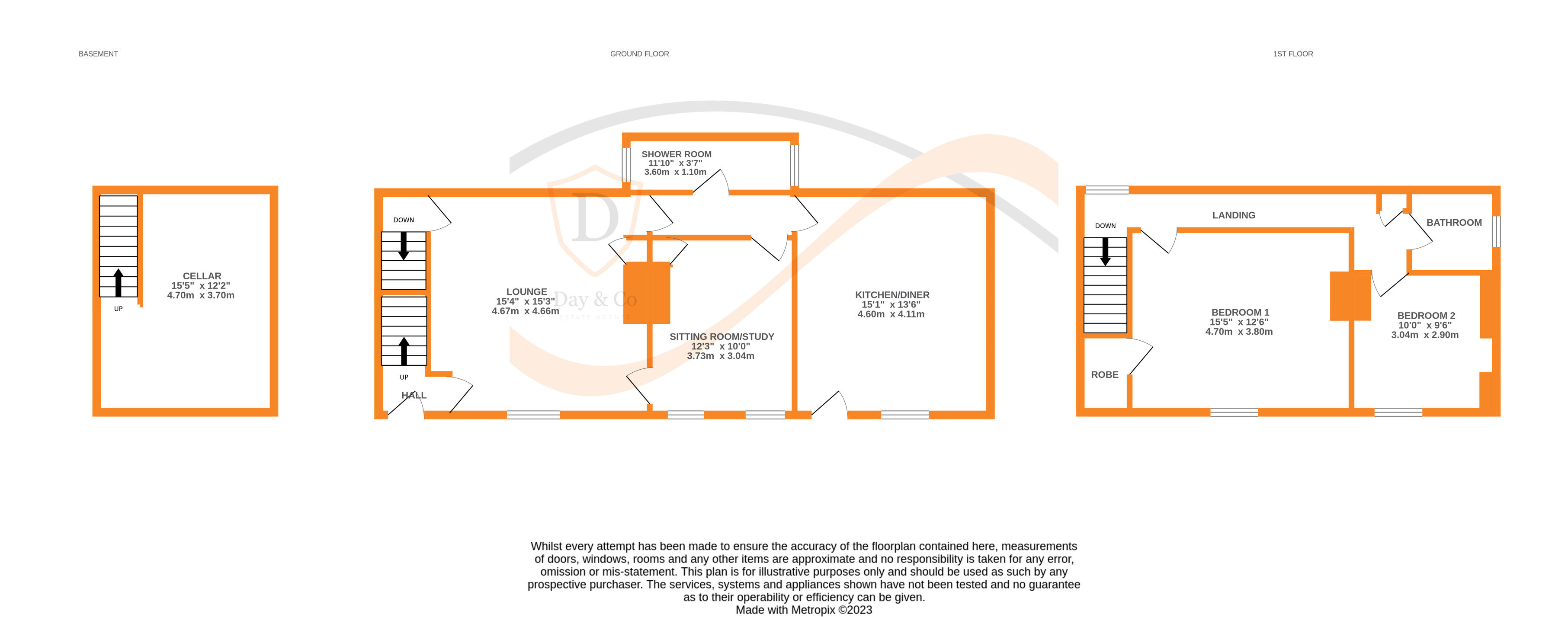 Floorplans For Main Road, East Morton, West Yorkshire