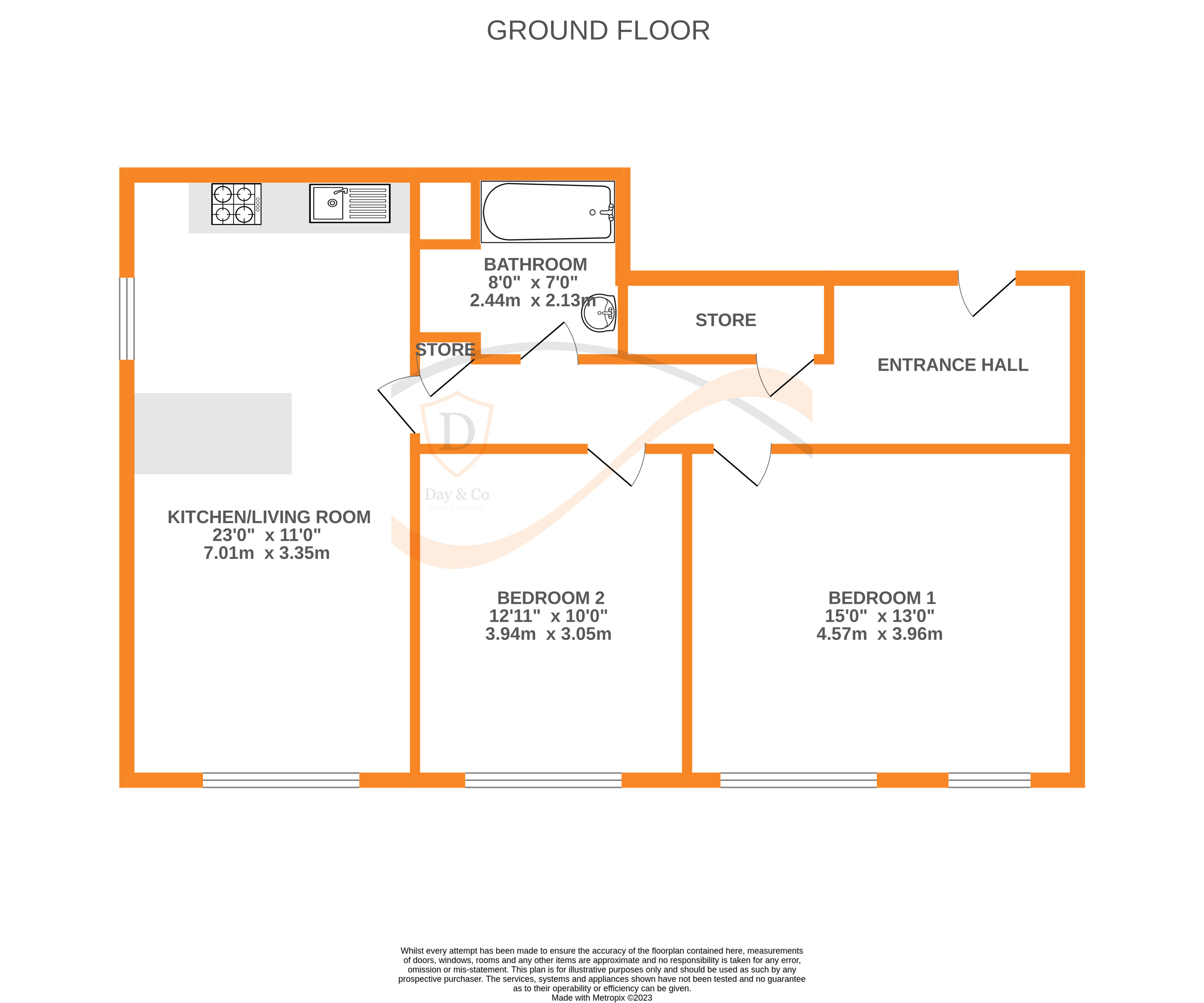 Floorplans For Parkwood Rise, Keighley, West Yorkshire