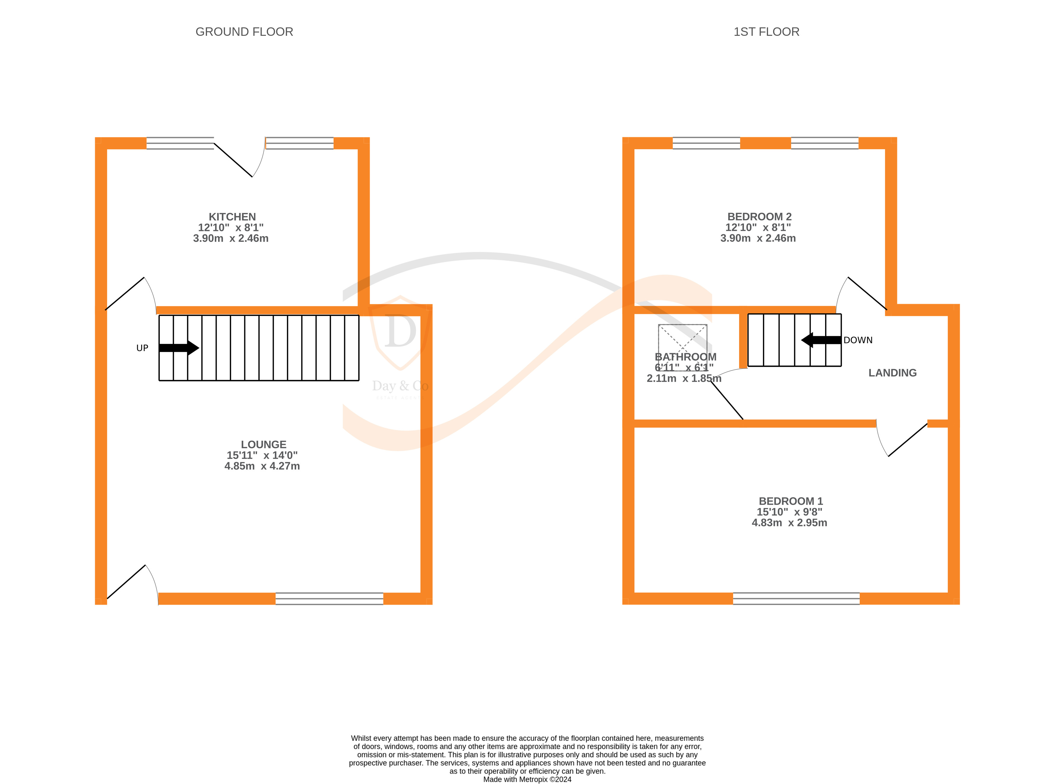 Floorplans For Oxenhope, Keighley, West Yorkshire