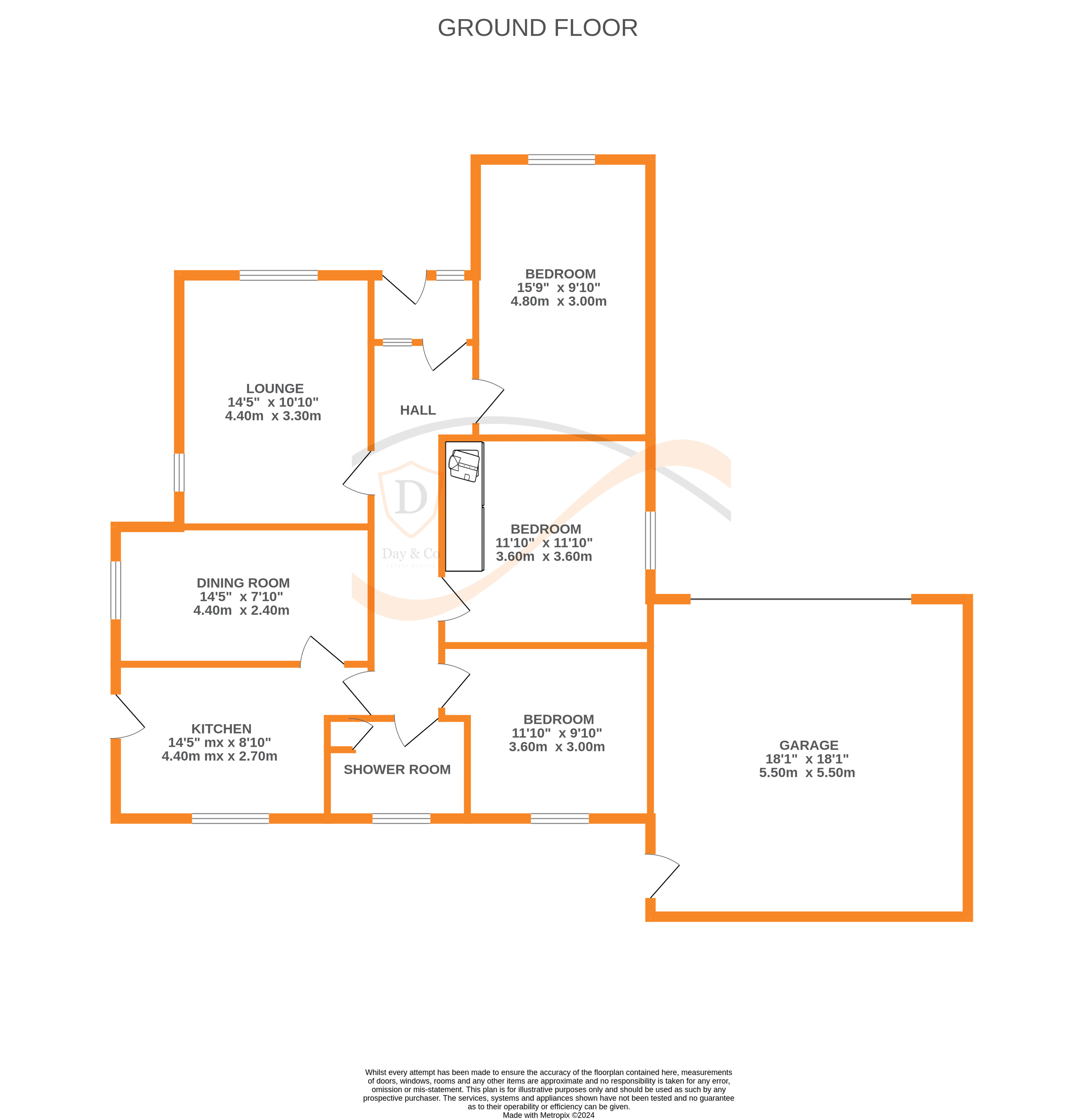 Floorplans For Steeton, Keighley, West Yorkshire