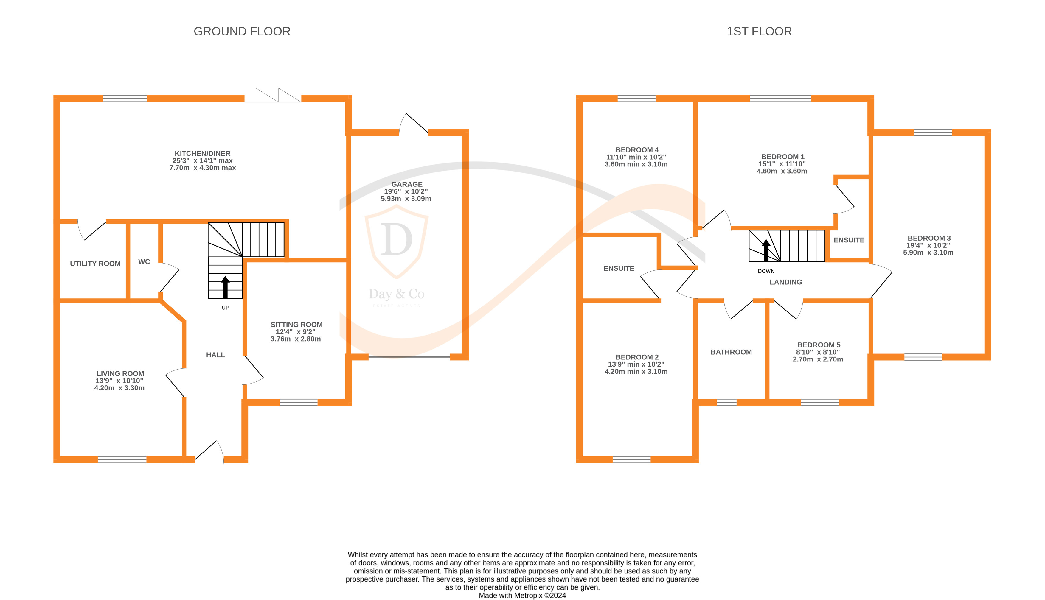 Floorplans For Long Lee, Keighley, West Yorkshire