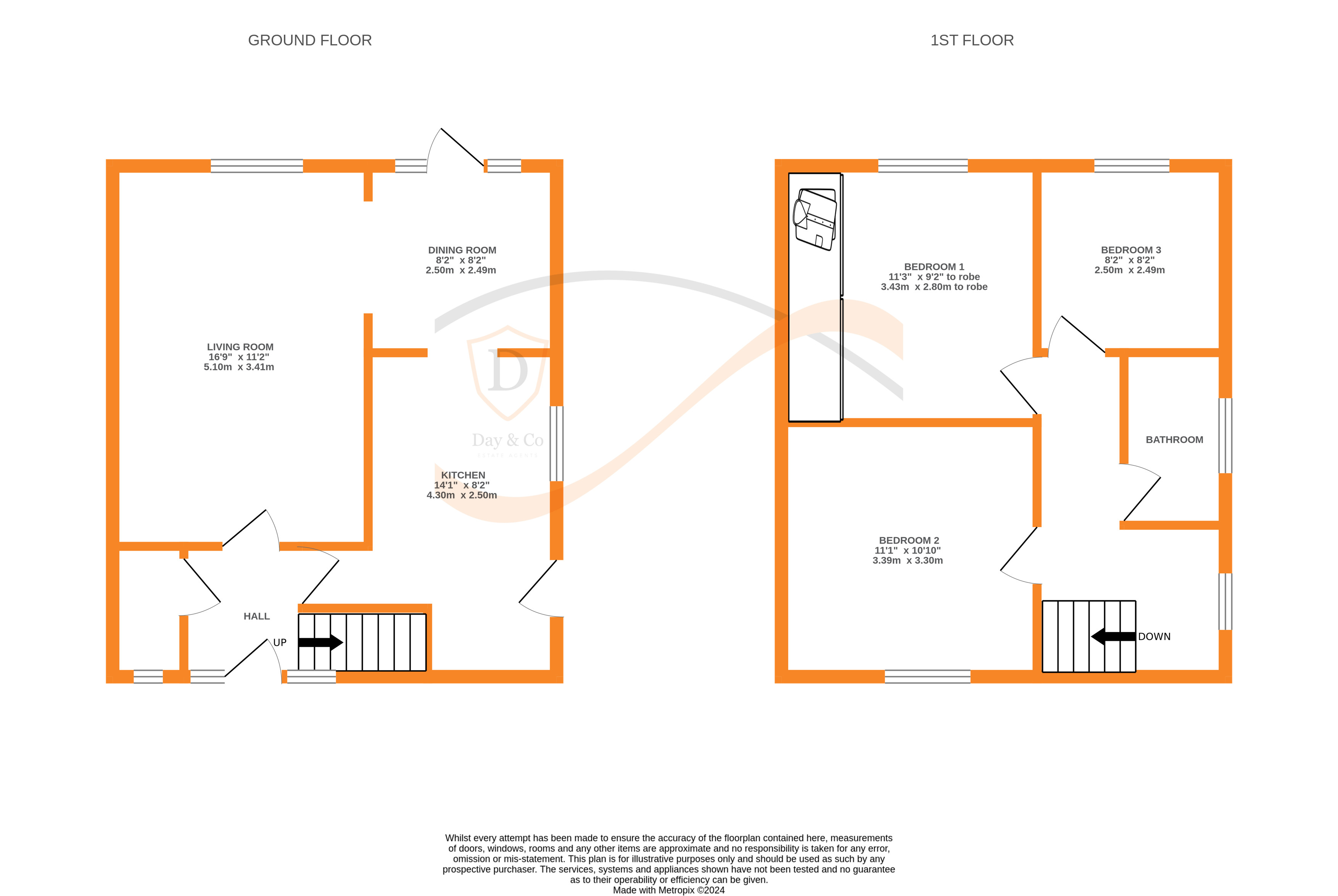 Floorplans For Westfell Road, Keighley, West Yorkshire