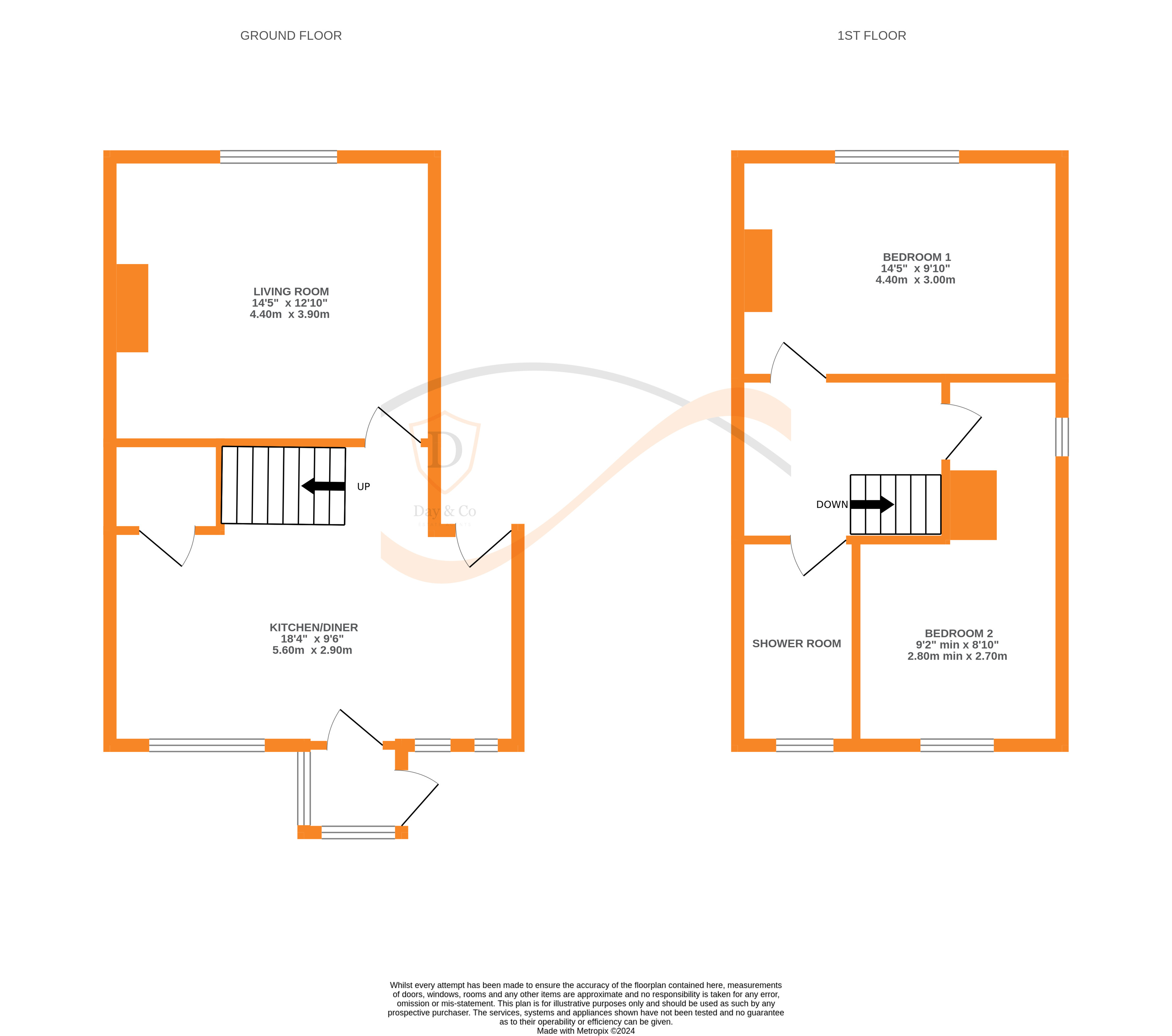 Floorplans For Riddlesden, Keighley, West Yorkshire