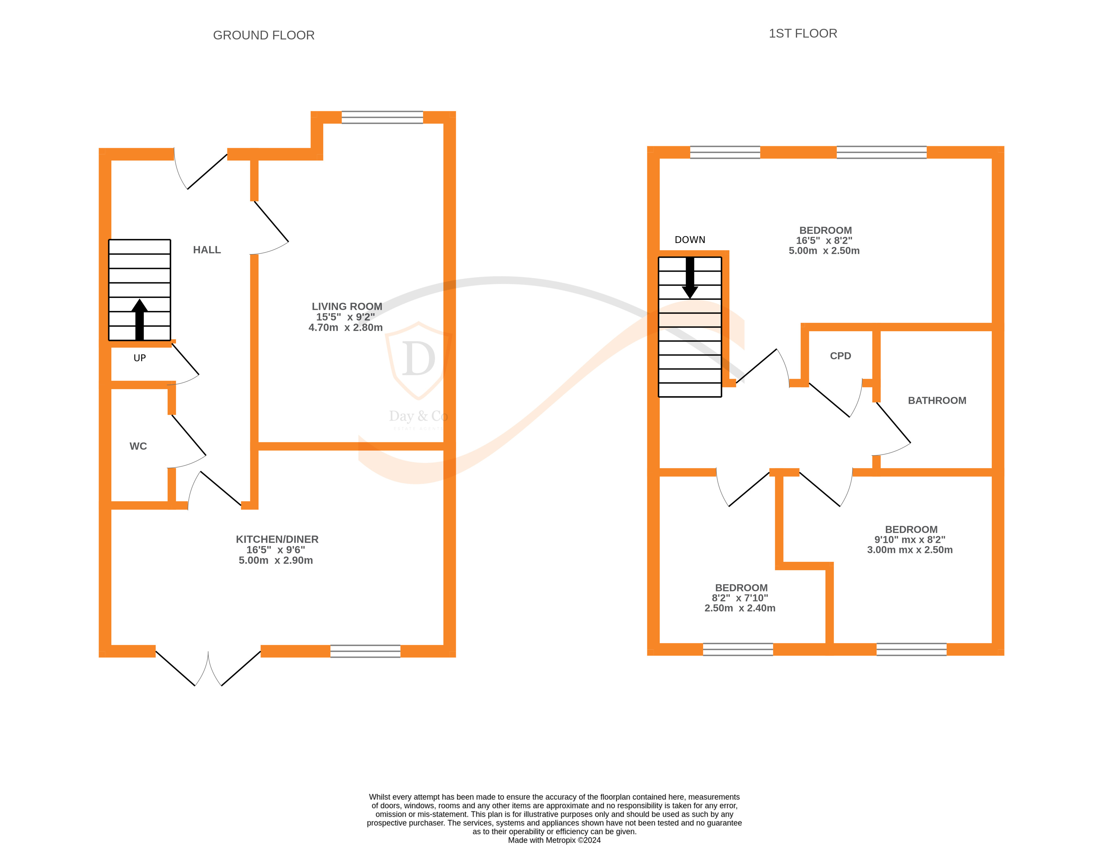 Floorplans For Long Lee, Keighley, West Yorkshire