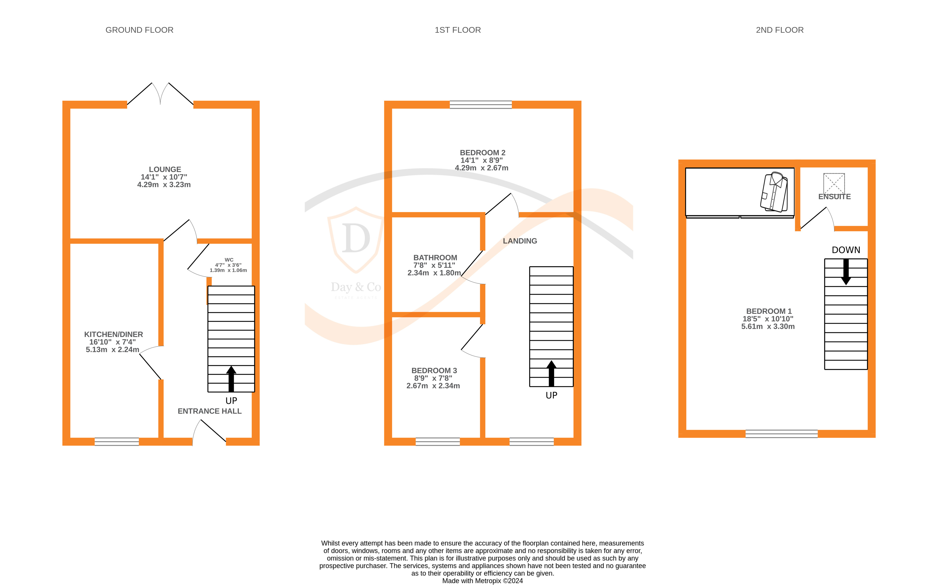 Floorplans For Pepper Hill Lea, Keighley, West Yorkshire