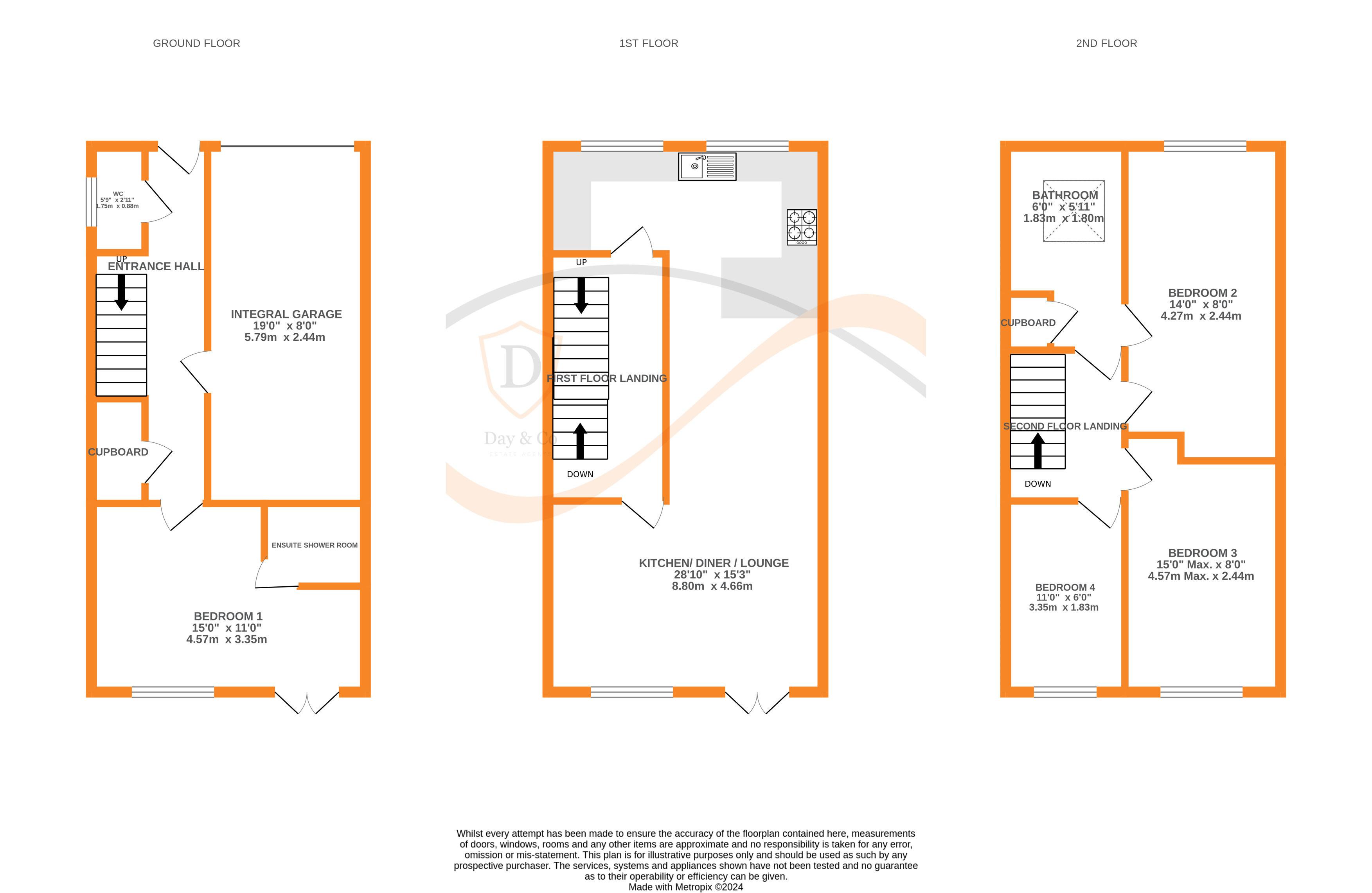 Floorplans For Harden Road, Keighley, West Yorkshire