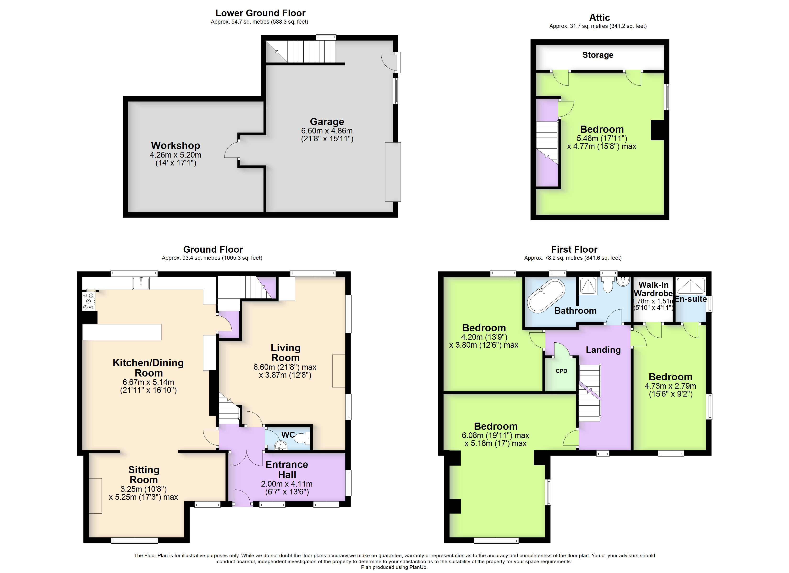 Floorplans For Lees Moor, Keighley, West Yorkshire