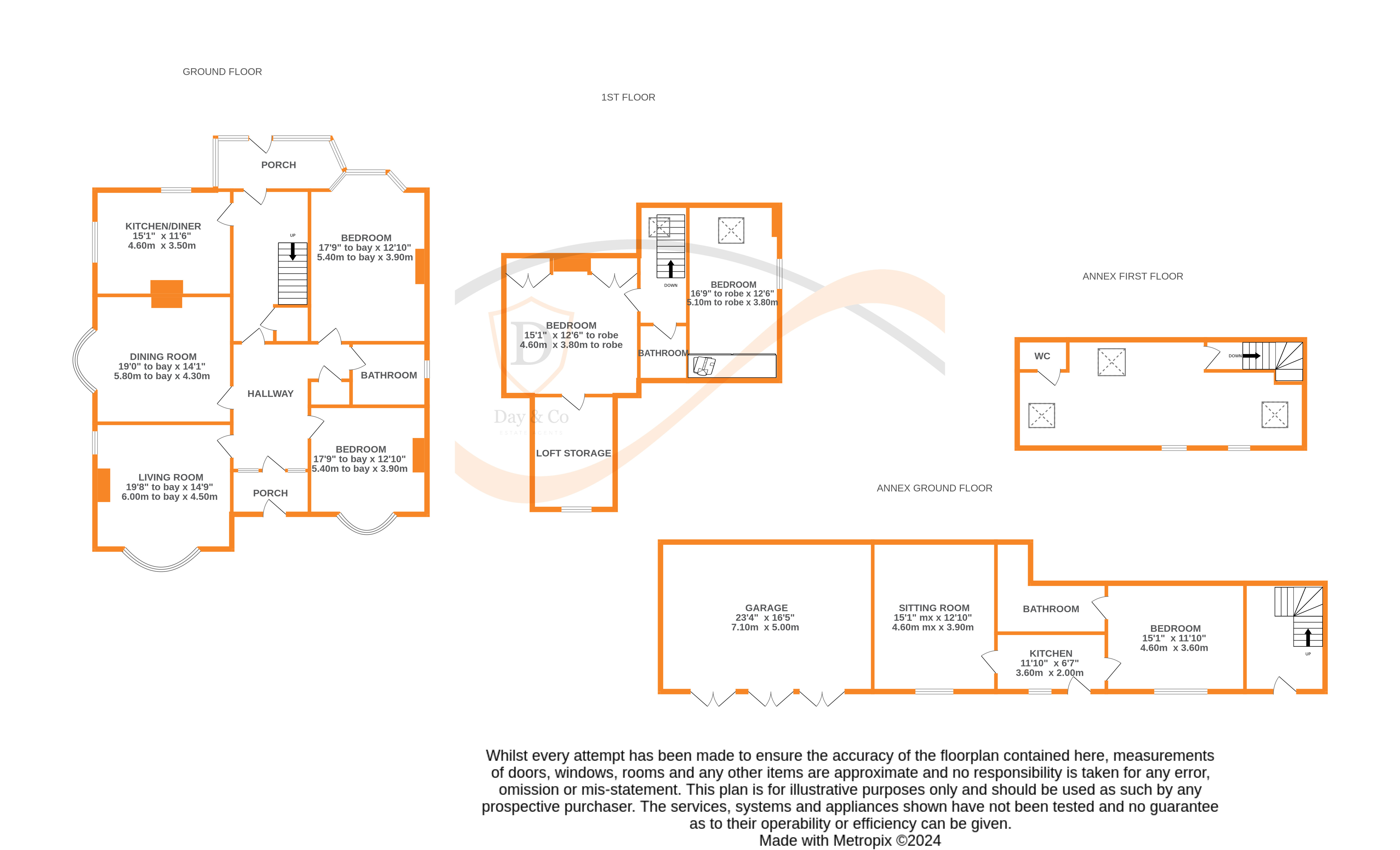 Floorplans For Utley, Keighley, West Yorkshire