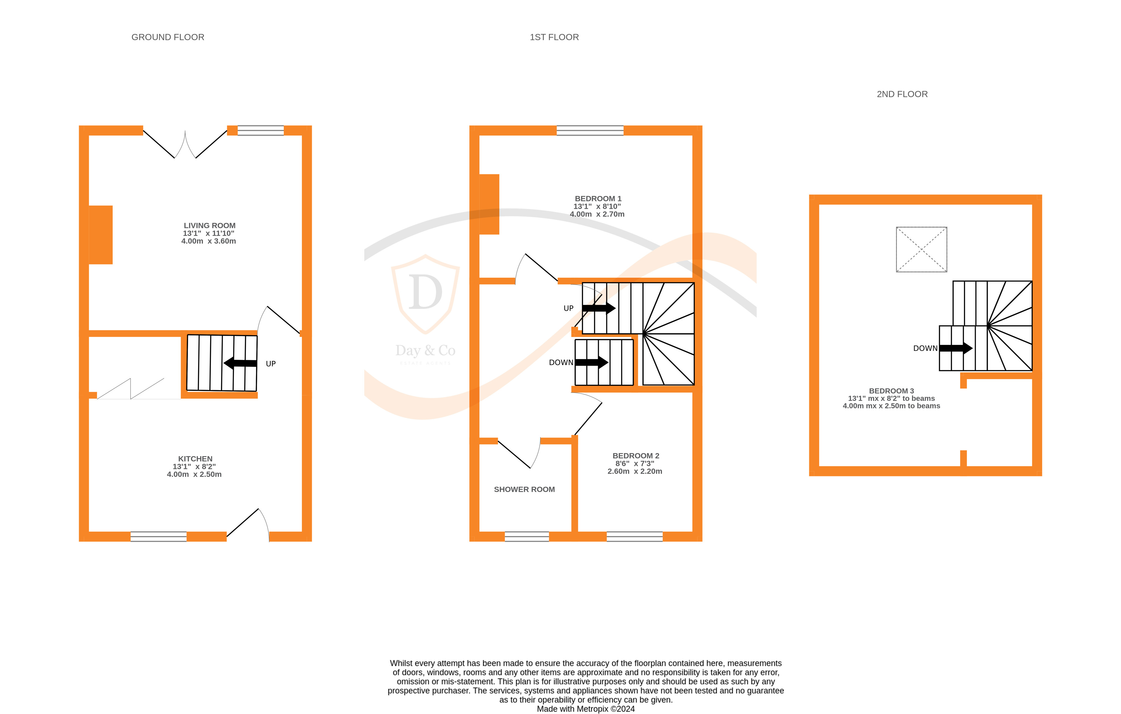 Floorplans For Ingrow, Keighley, West Yorkshire