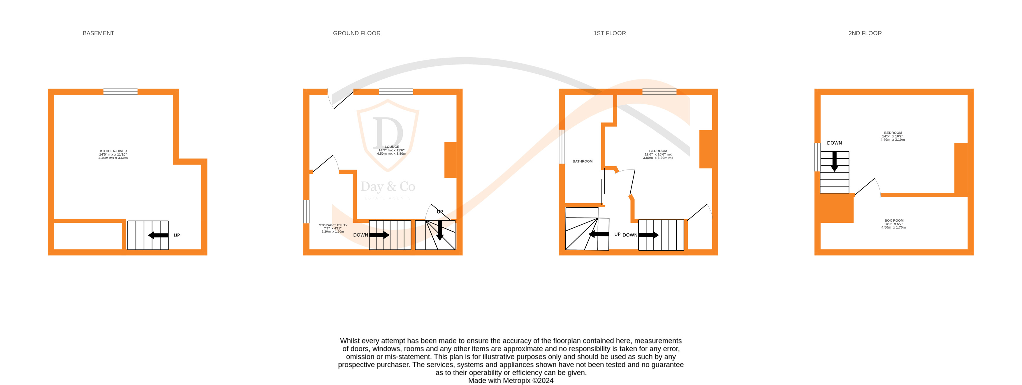 Floorplans For Drewry Road, Keighley, West Yorkshire