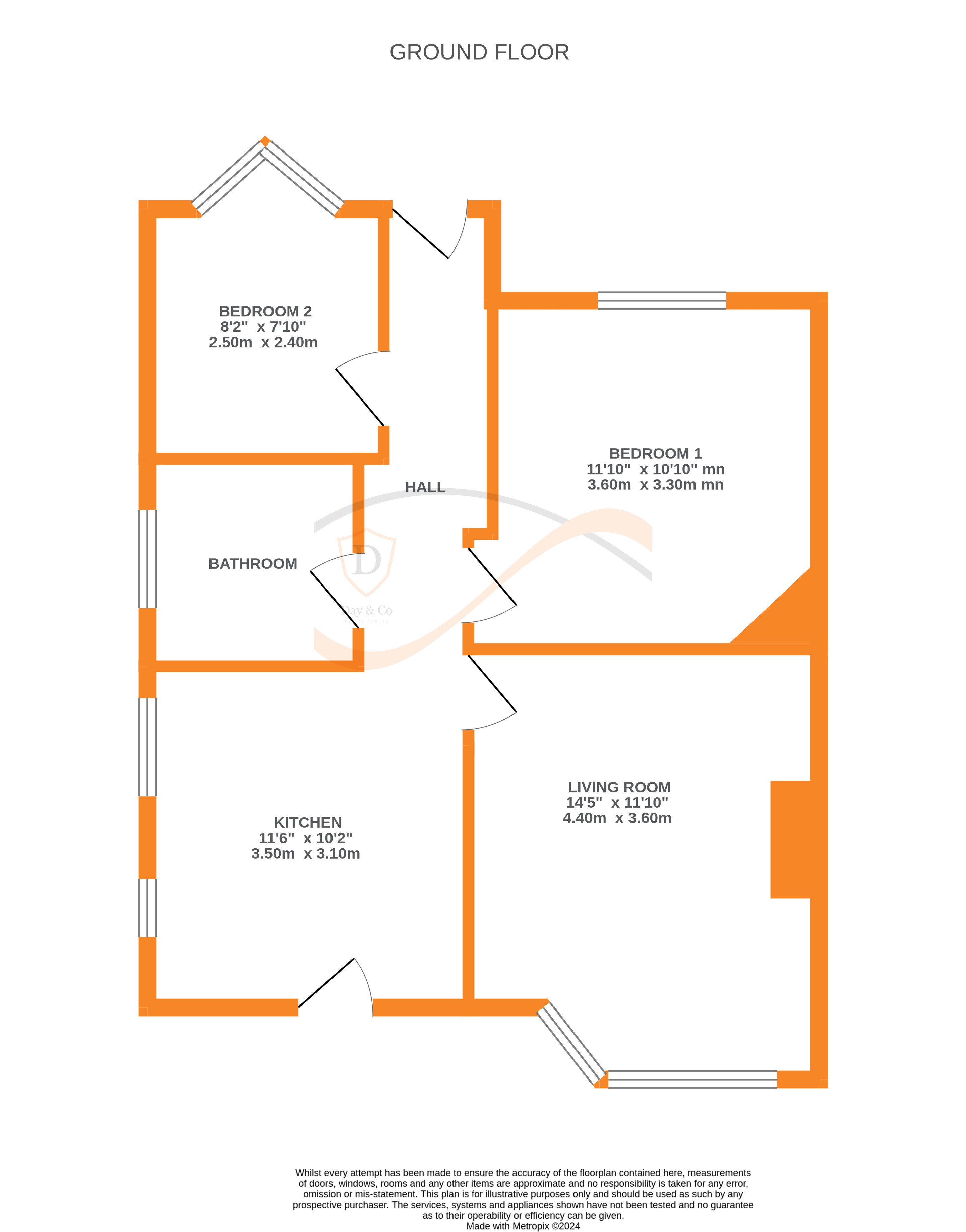 Floorplans For Jubilee Drive, Keighley, West Yorkshire