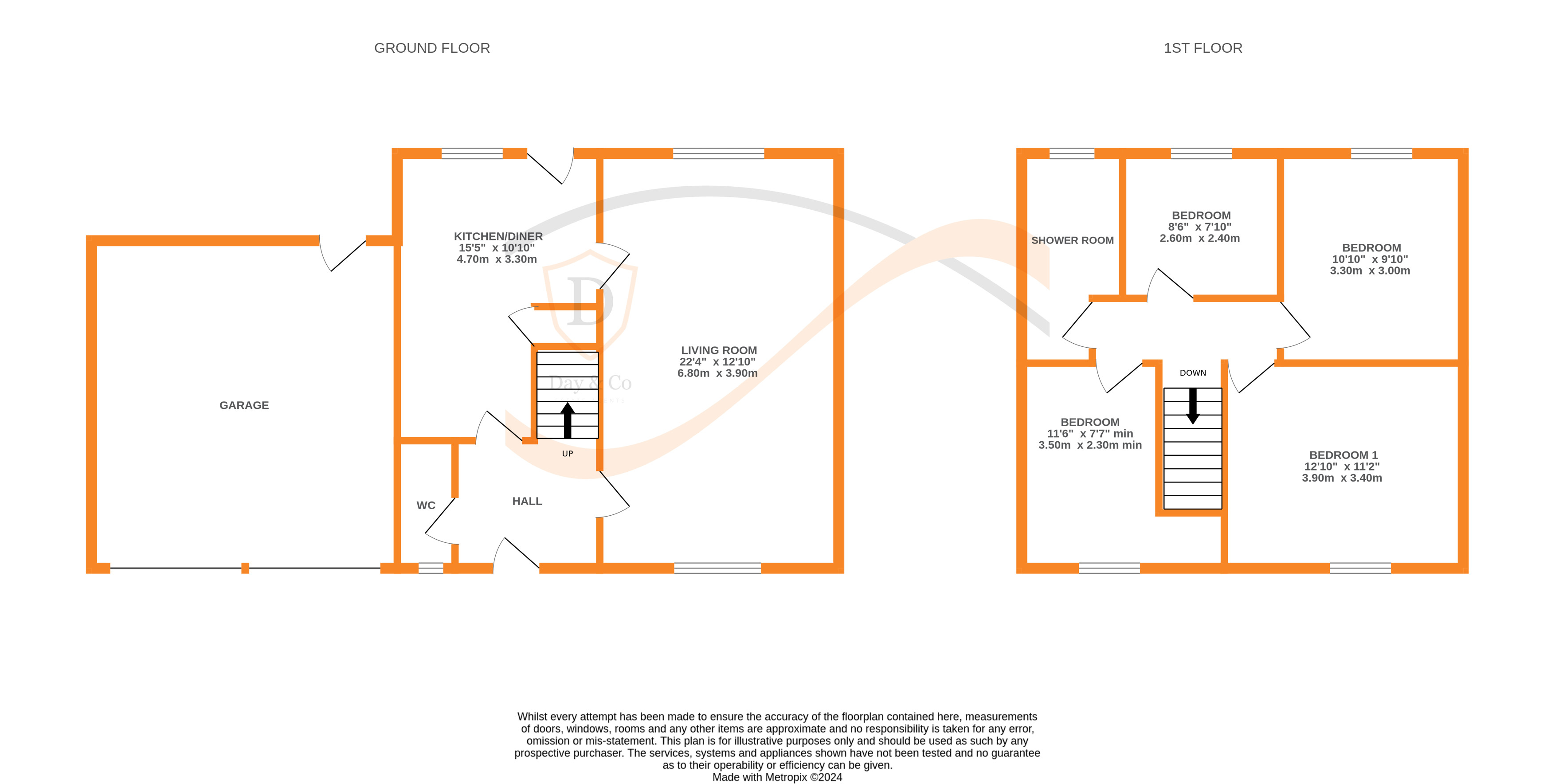 Floorplans For Lime Close, Keighley, West Yorkshire