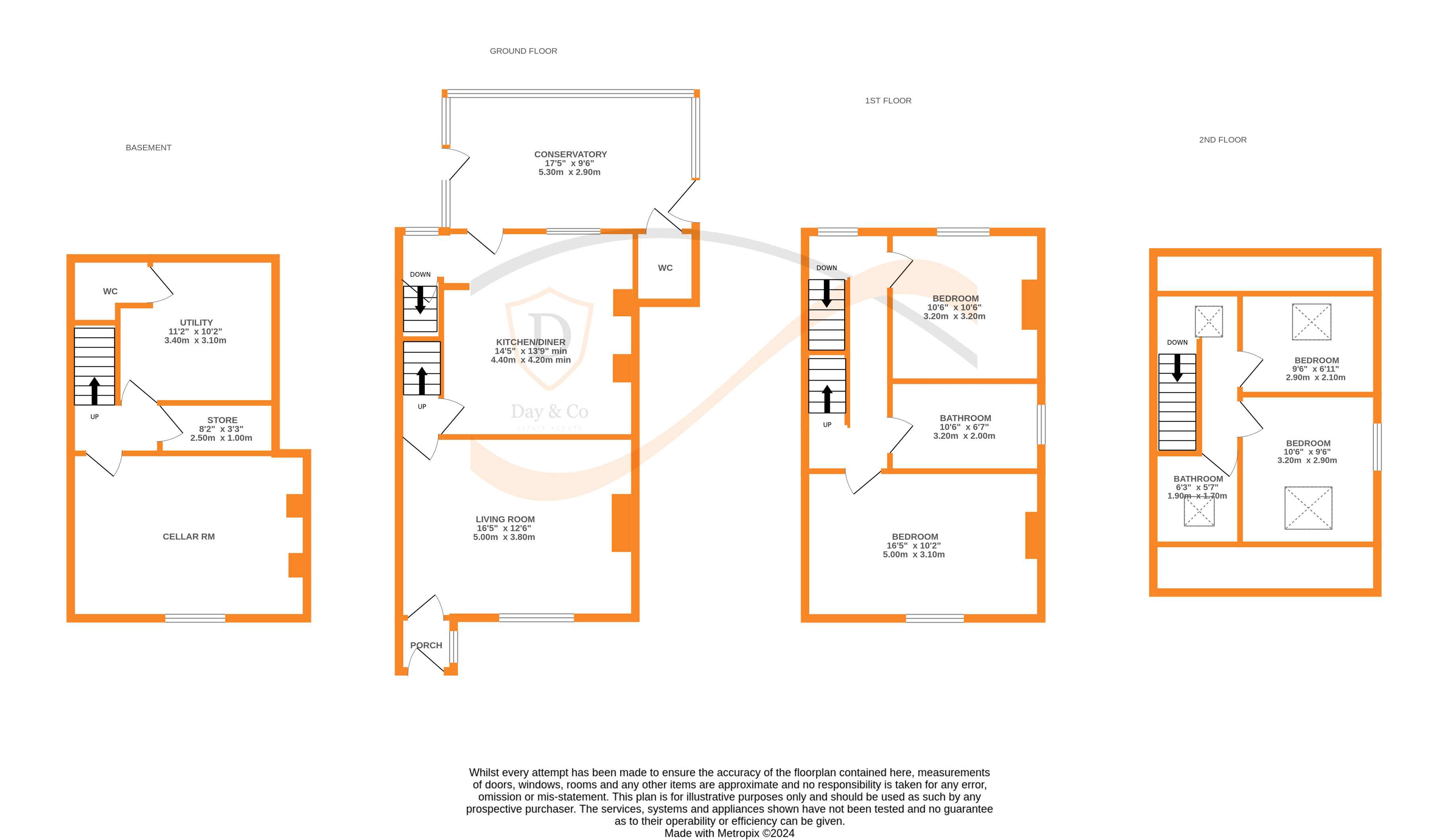 Floorplans For Long Lee, Keighley, West Yorkshire