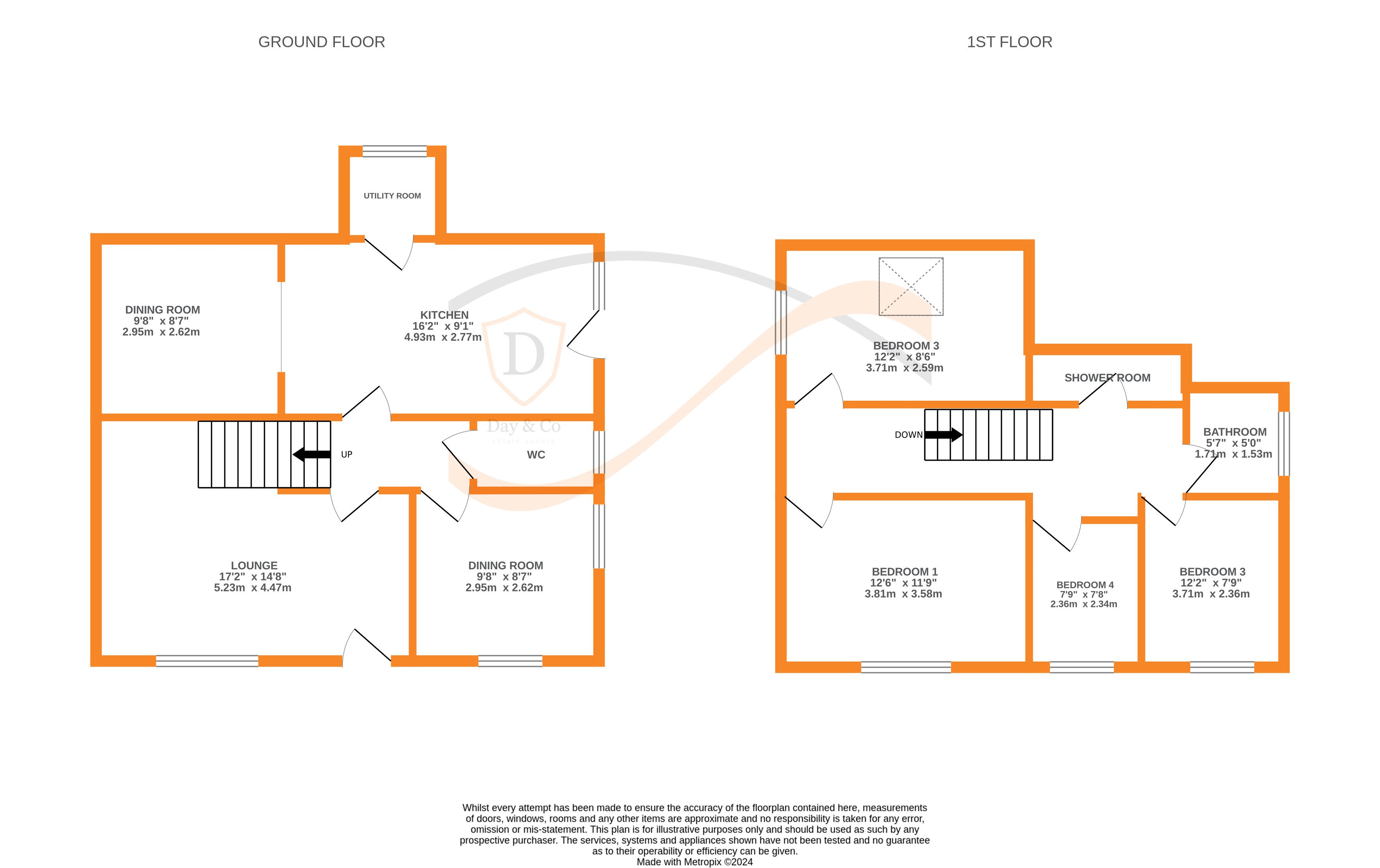 Floorplans For Oxenhope, Keighley, West Yorkshire