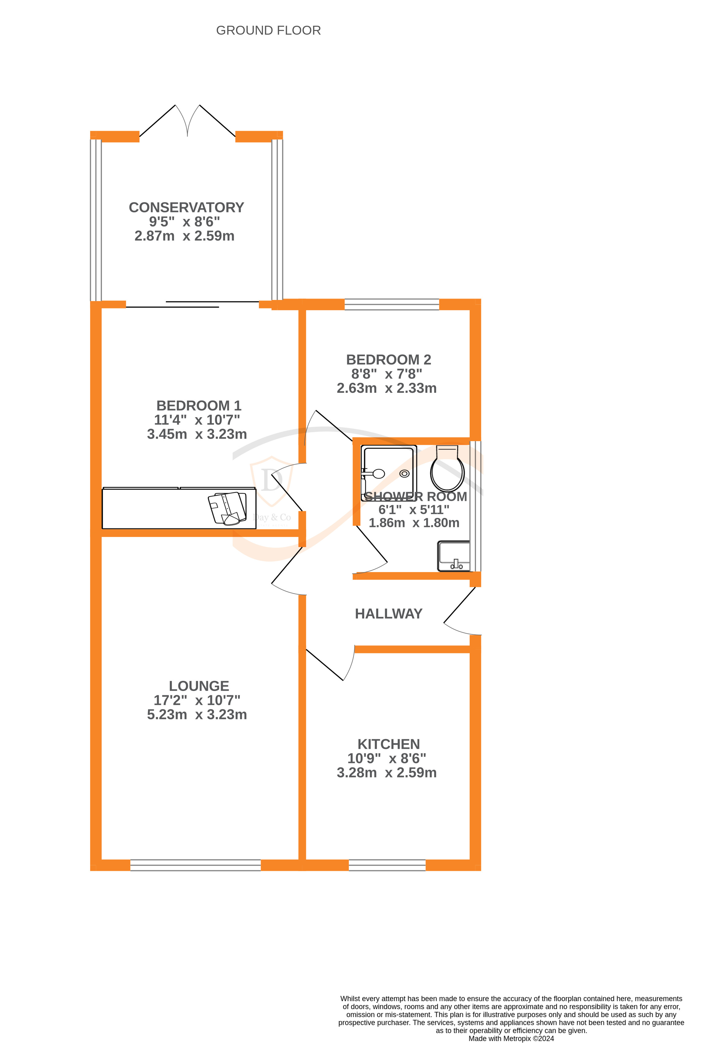 Floorplans For Aspen Close, Keighley, West Yorkshire