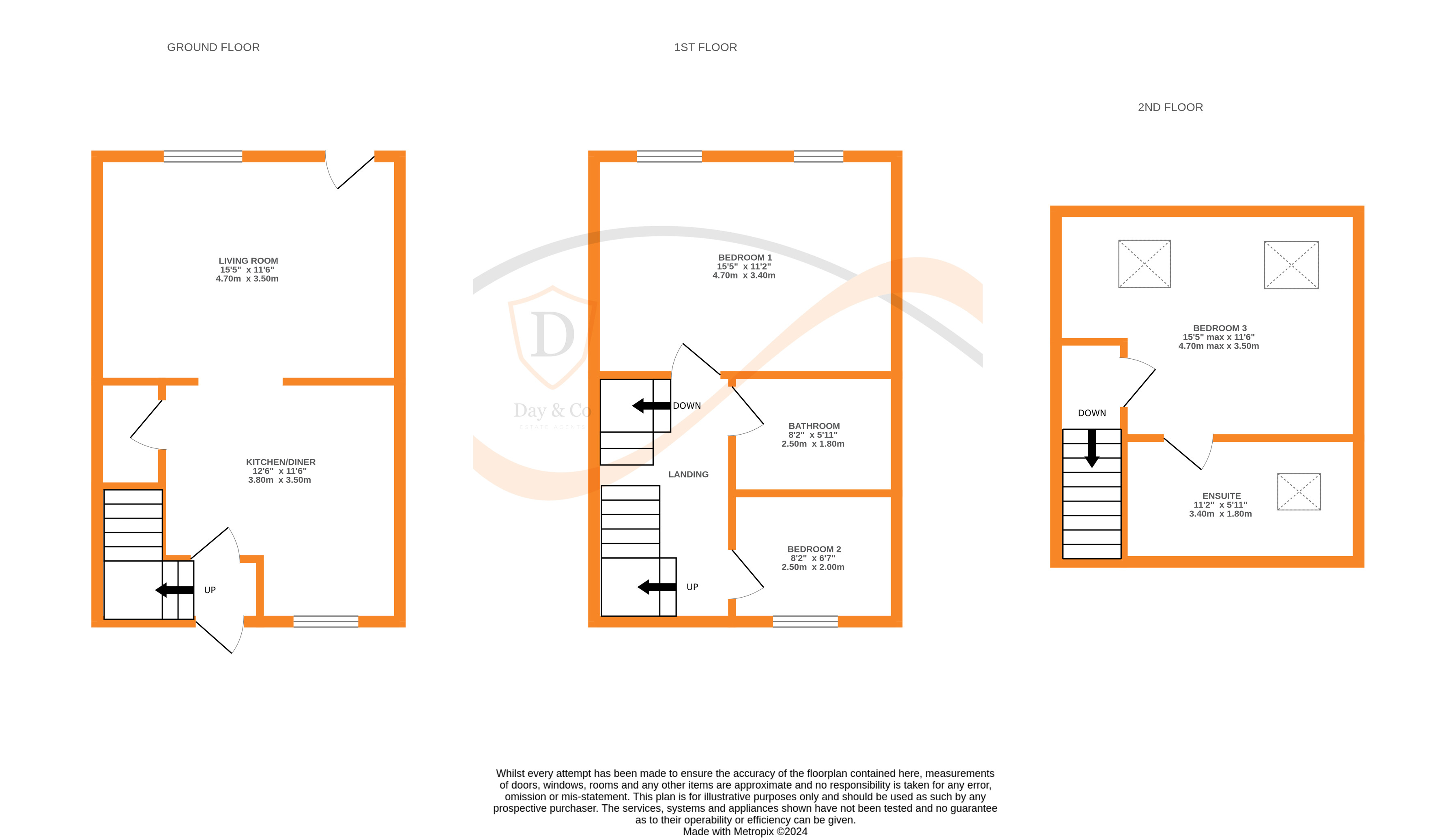 Floorplans For Haworth, Keighley, West Yorkshire