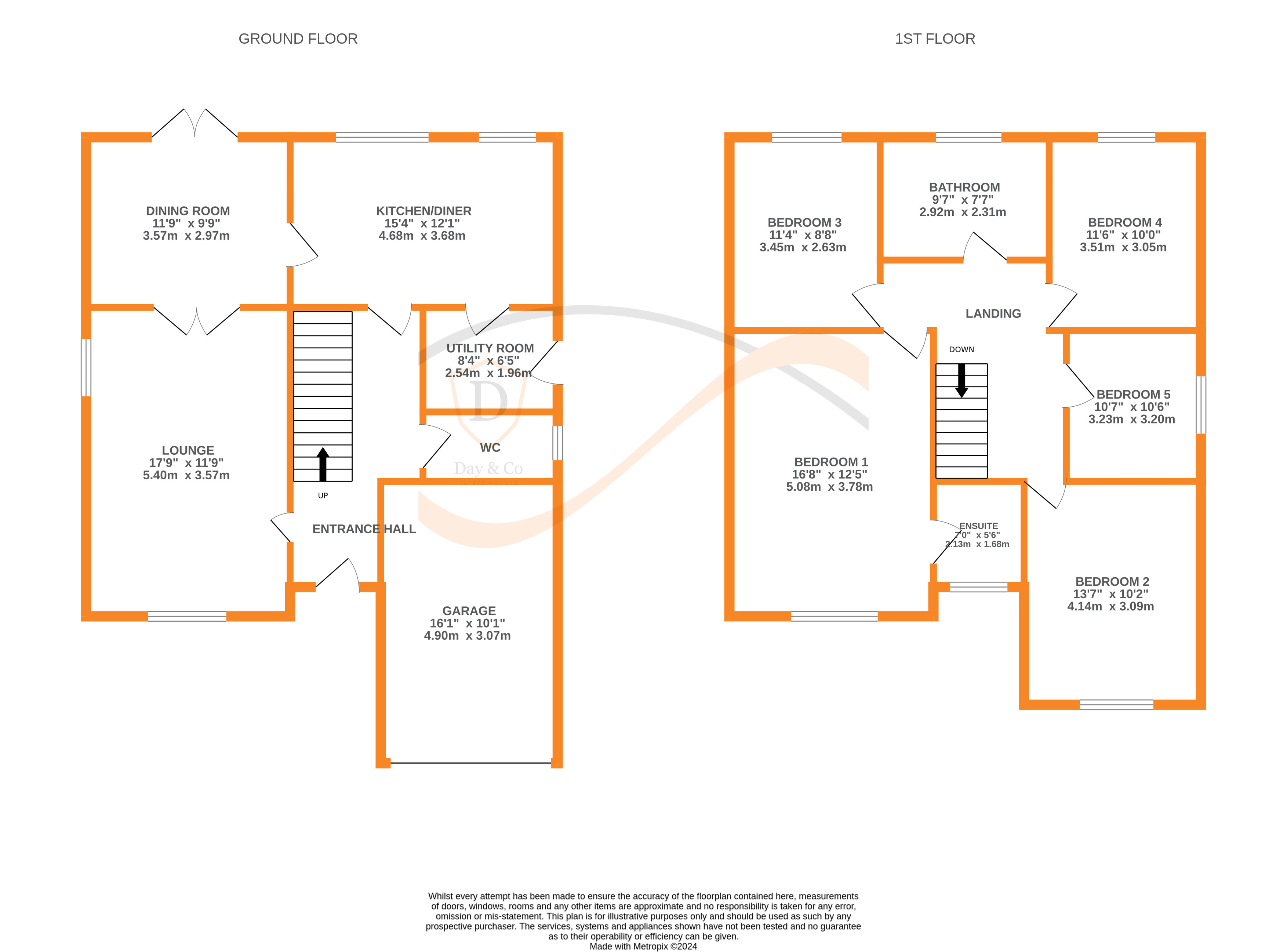 Floorplans For High Spring Road, Keighley, West Yorkshire