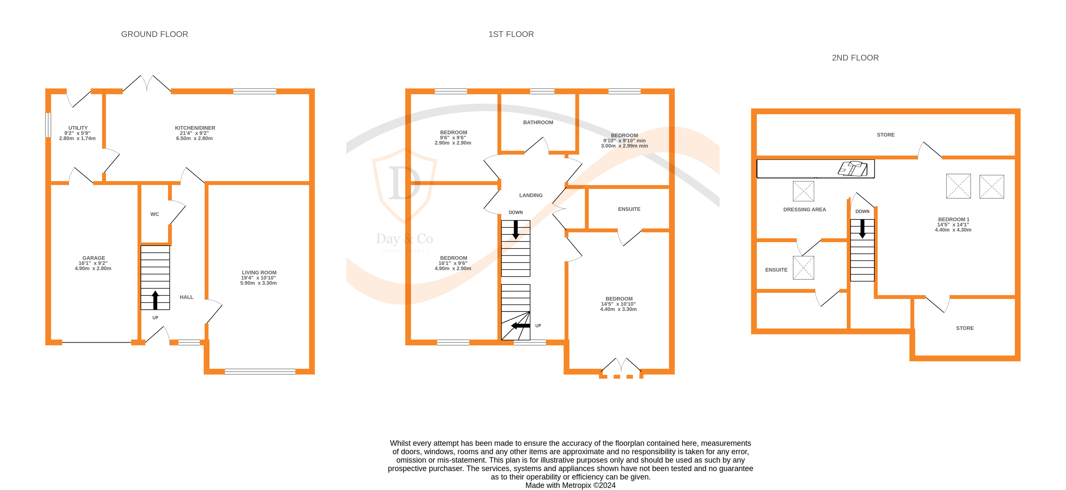 Floorplans For Haworth, Keighley, West Yorkshire