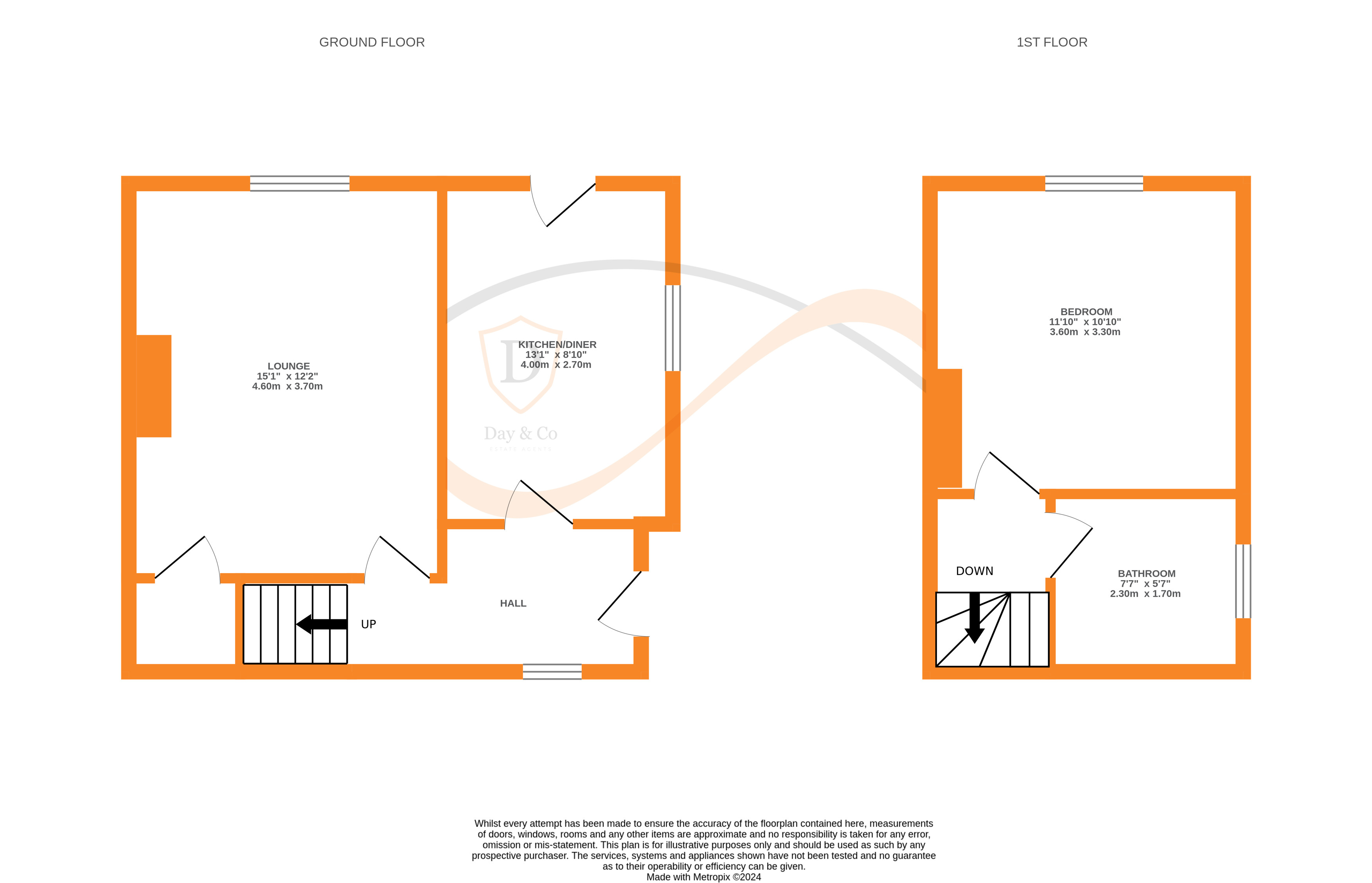 Floorplans For Oxenhope, Keighley, West Yorkshire