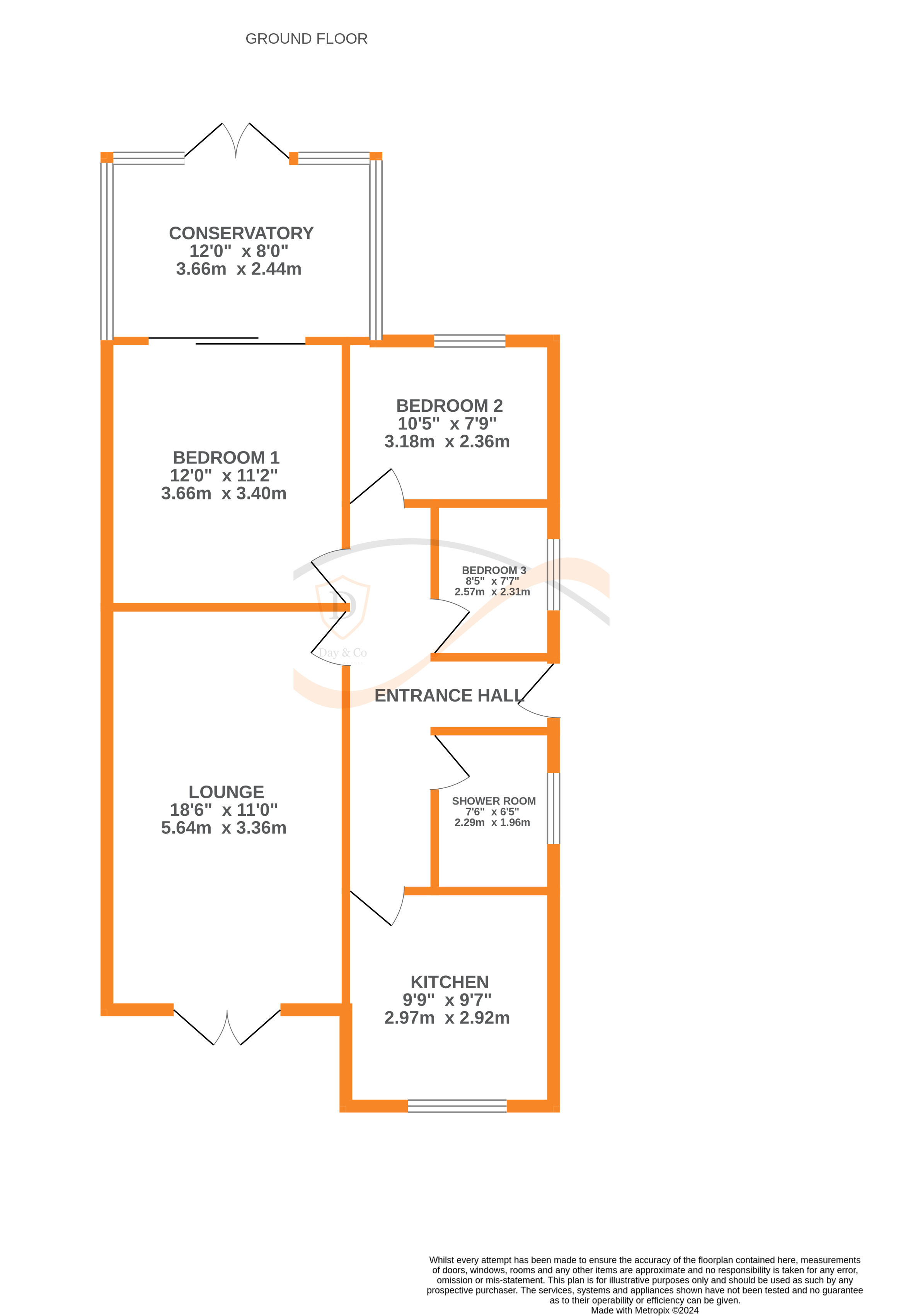 Floorplans For Daleview Grove, Keighley, West Yorkshire