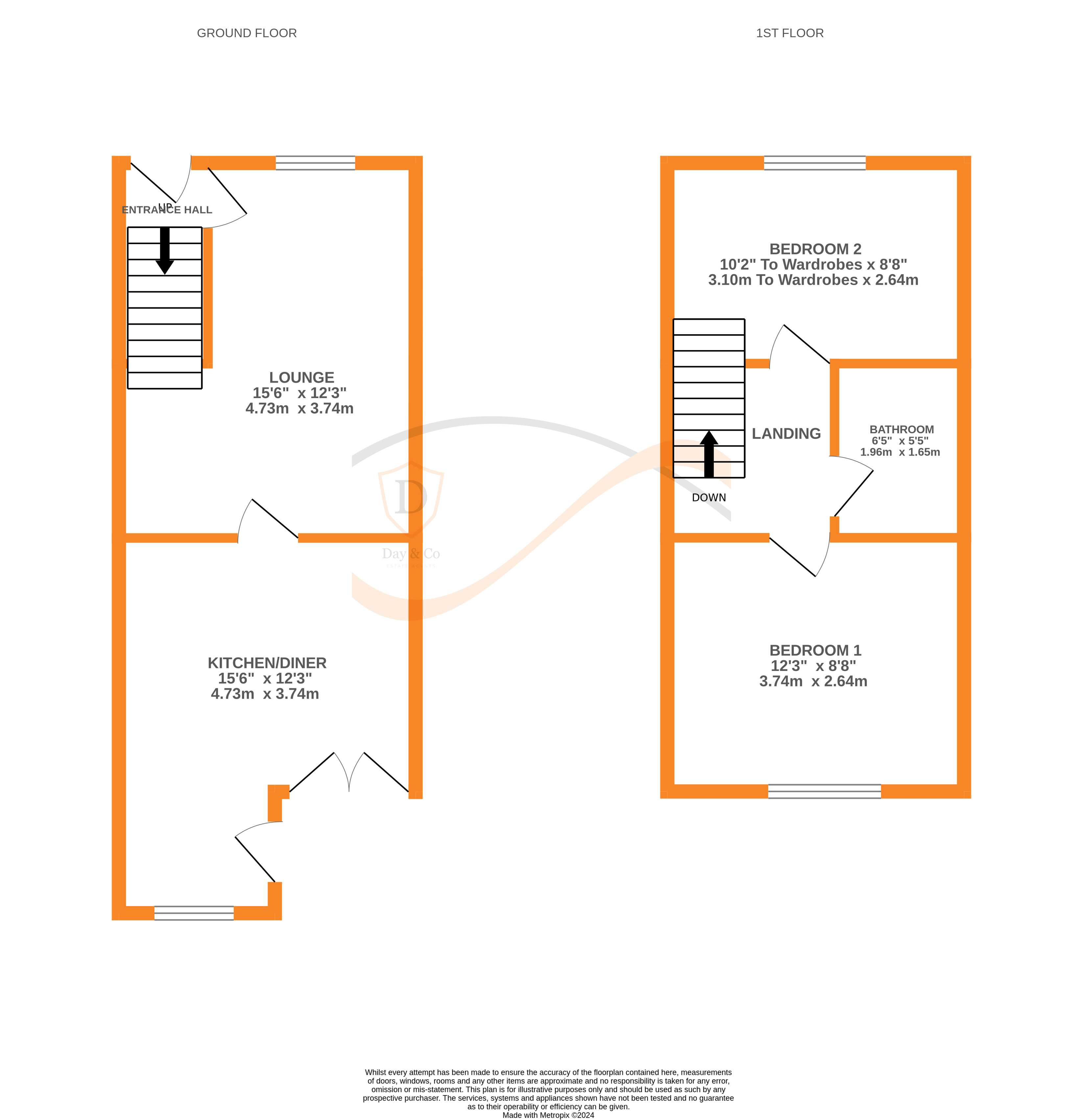 Floorplans For Oxenhope, Keighley, West Yorkshire