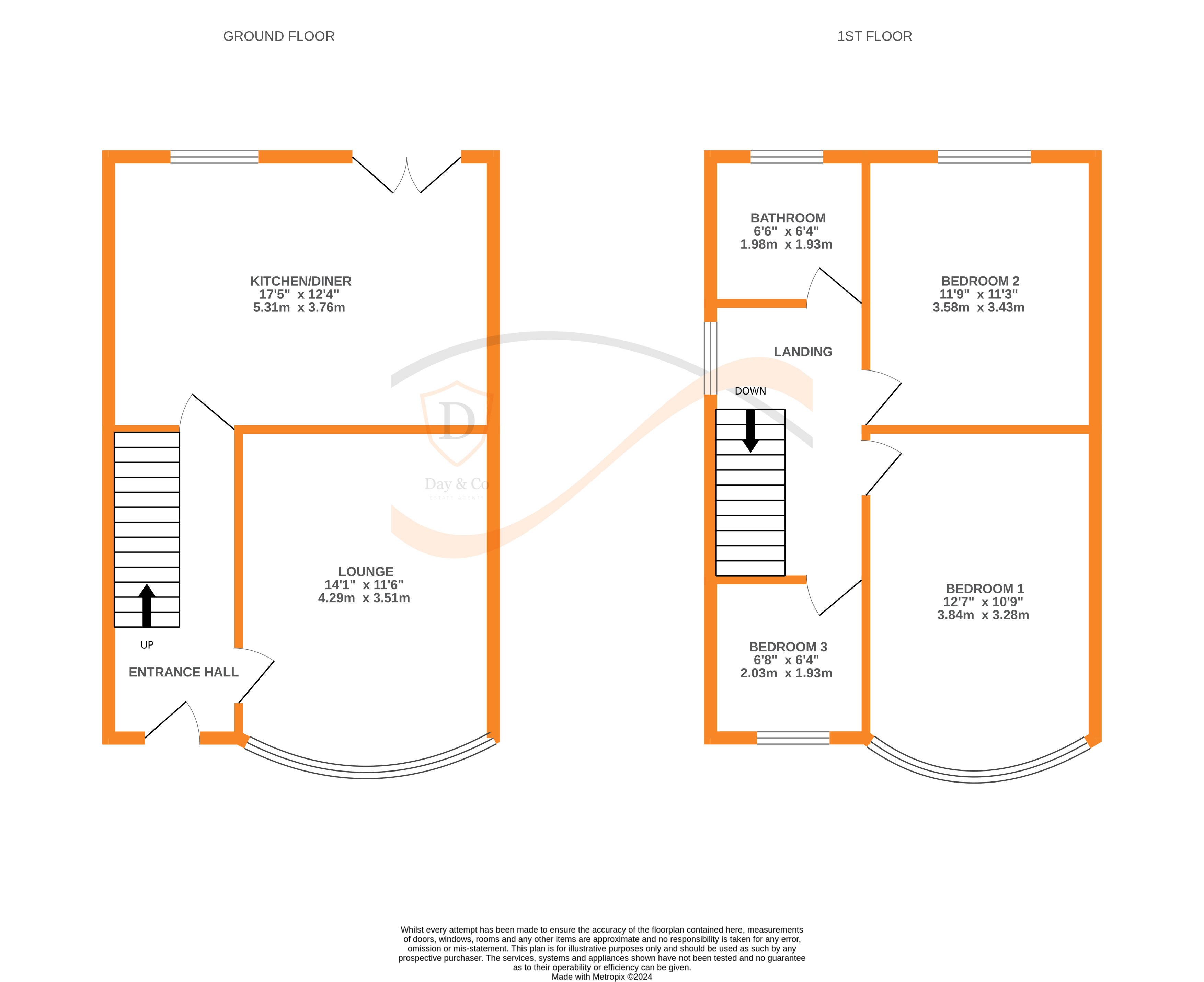 Floorplans For Oxenhope, Keighley, West Yorkshire