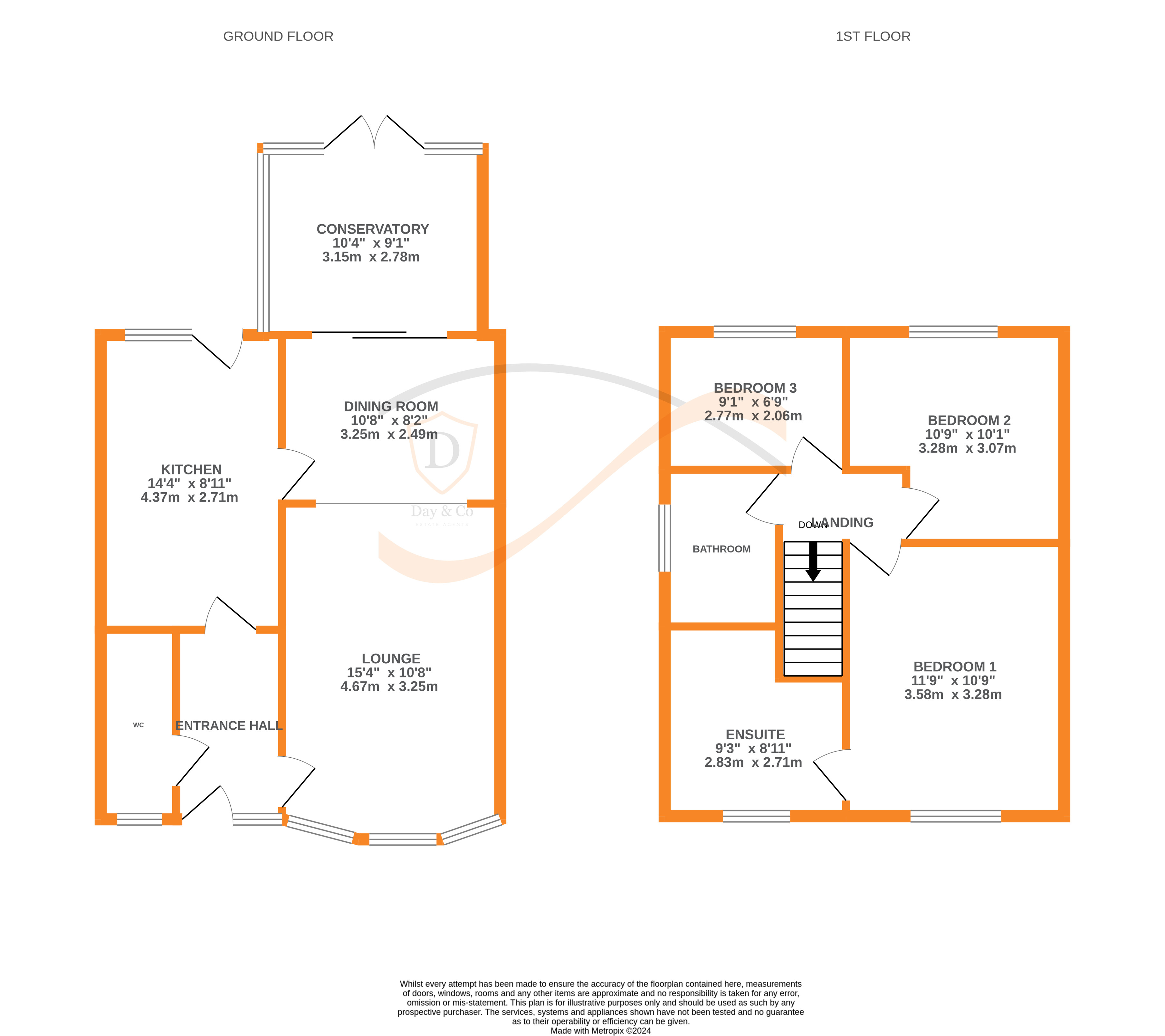 Floorplans For Low Utley, Keighley, West Yorkshire