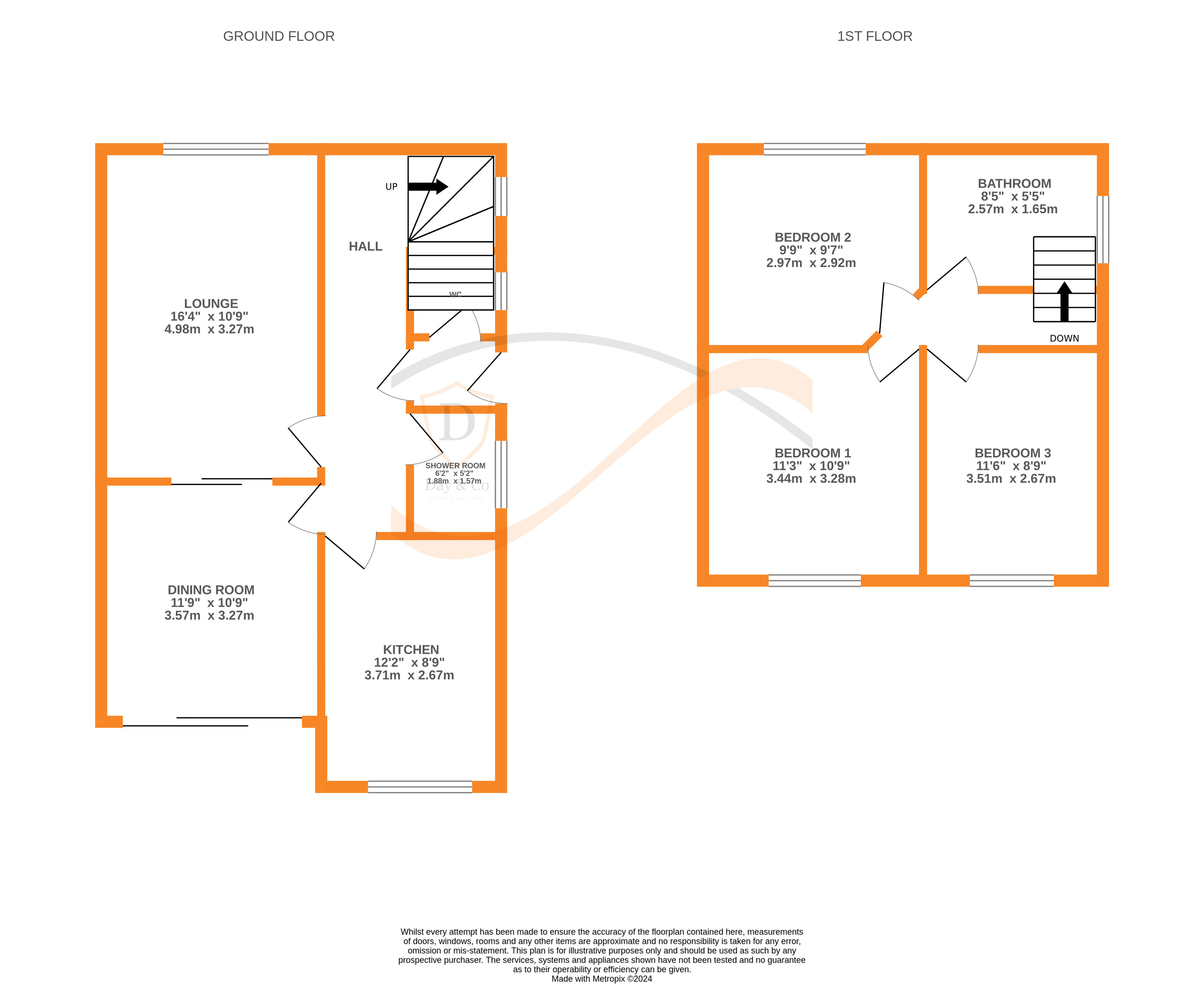 Floorplans For Wheathead Crescent, Keighley, West Yorkshire