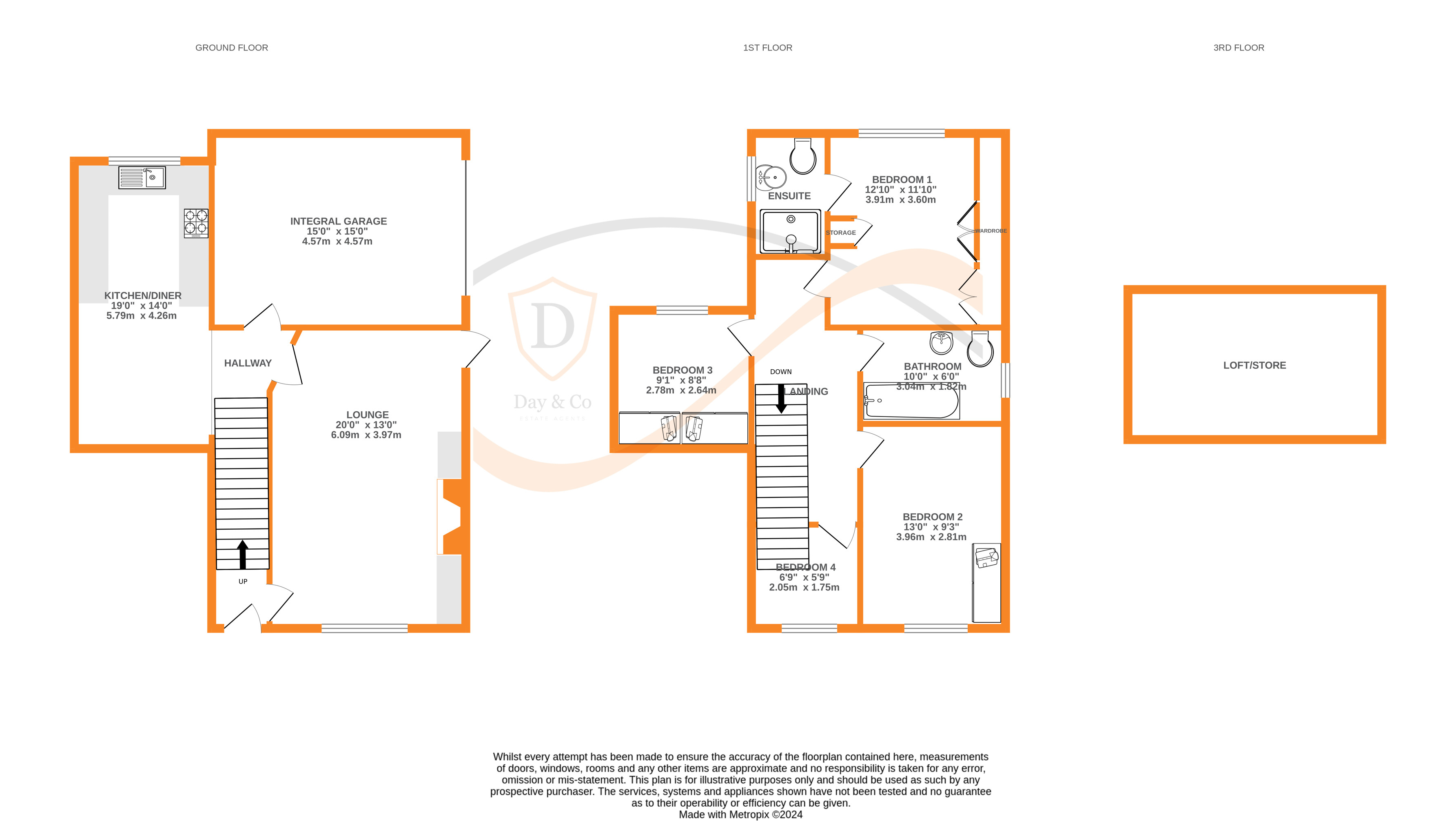 Floorplans For Cullingworth, Bradford, West Yorkshire