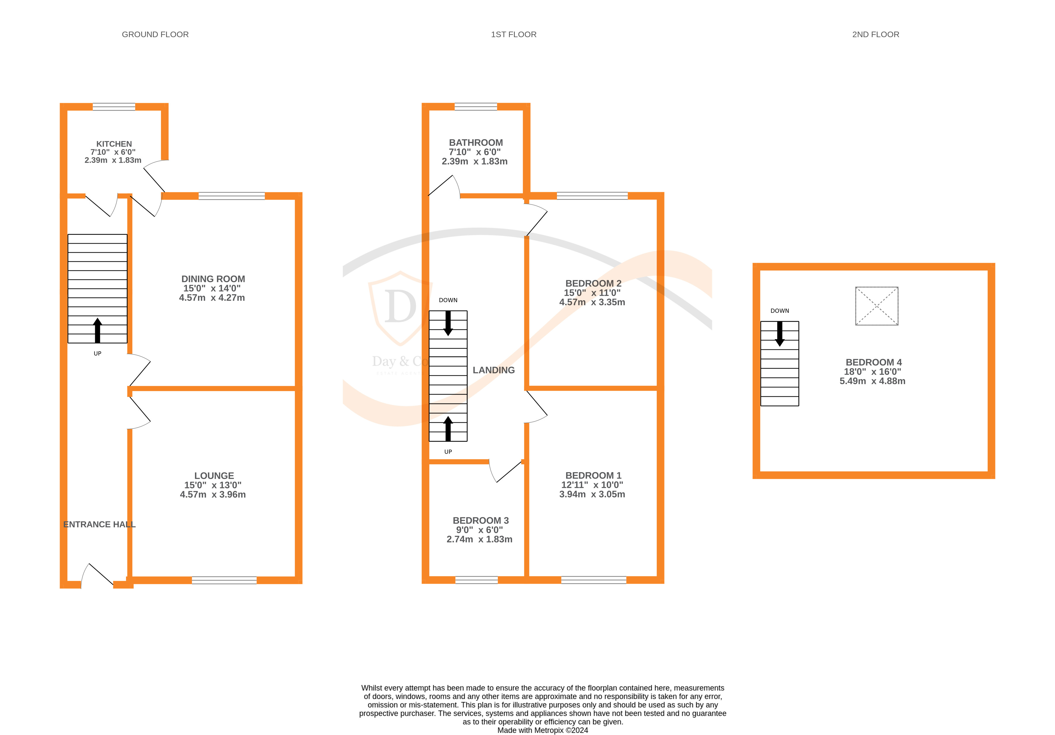 Floorplans For Highfield Lane, Keighley, West Yorkshire