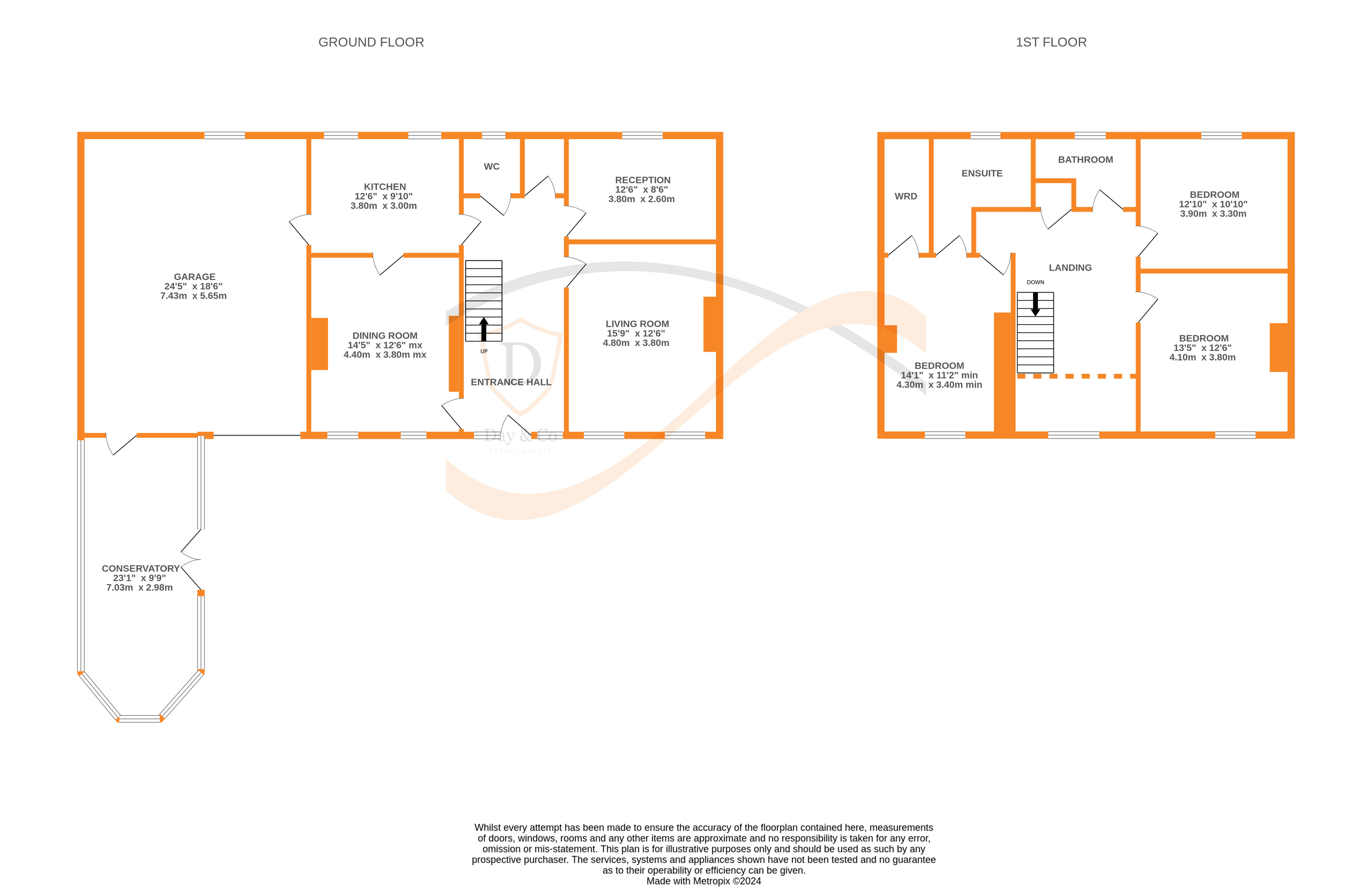 Floorplans For Oxenhope, Keighley, West Yorkshire