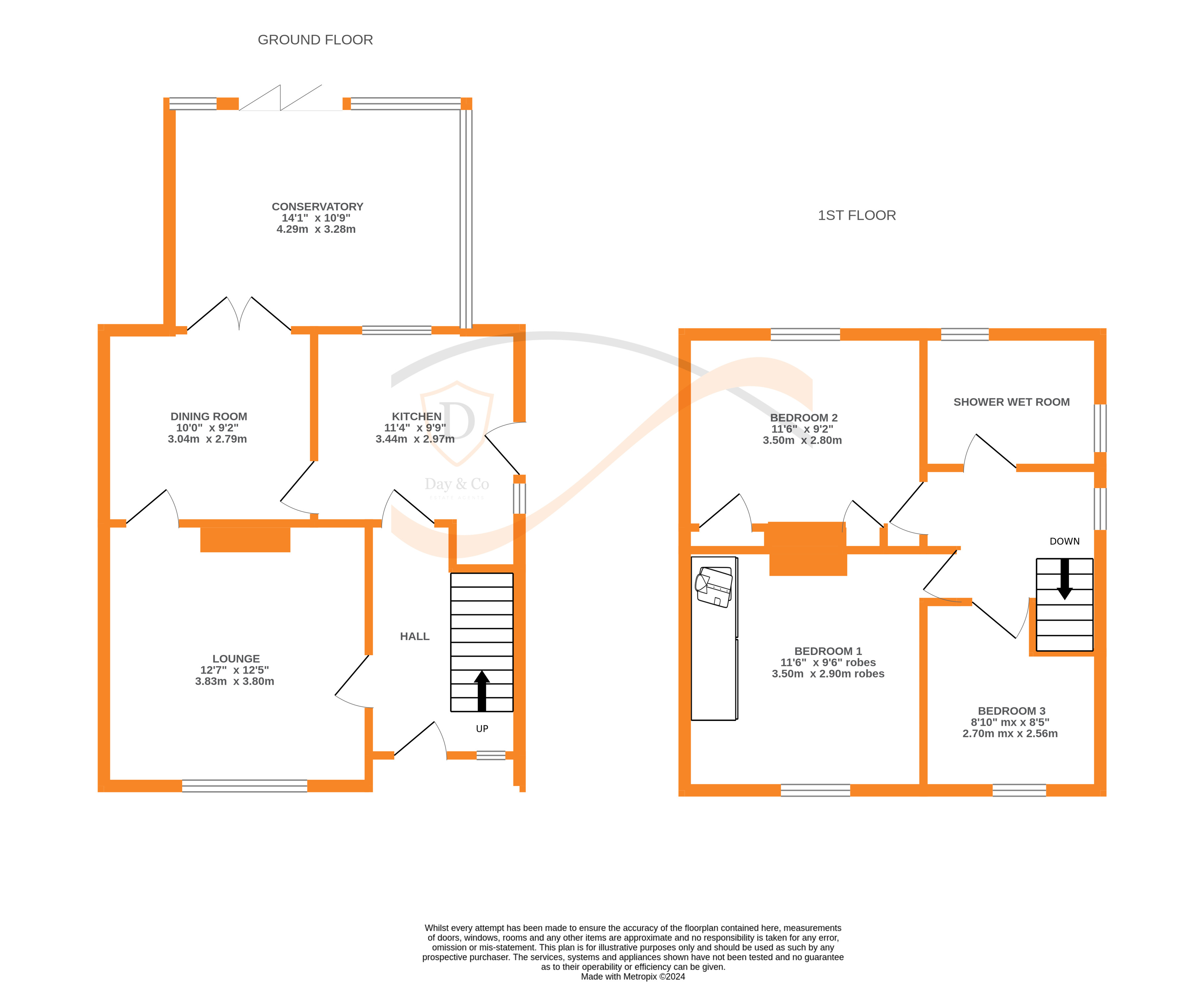 Floorplans For Haworth, Keighley, West Yorkshire