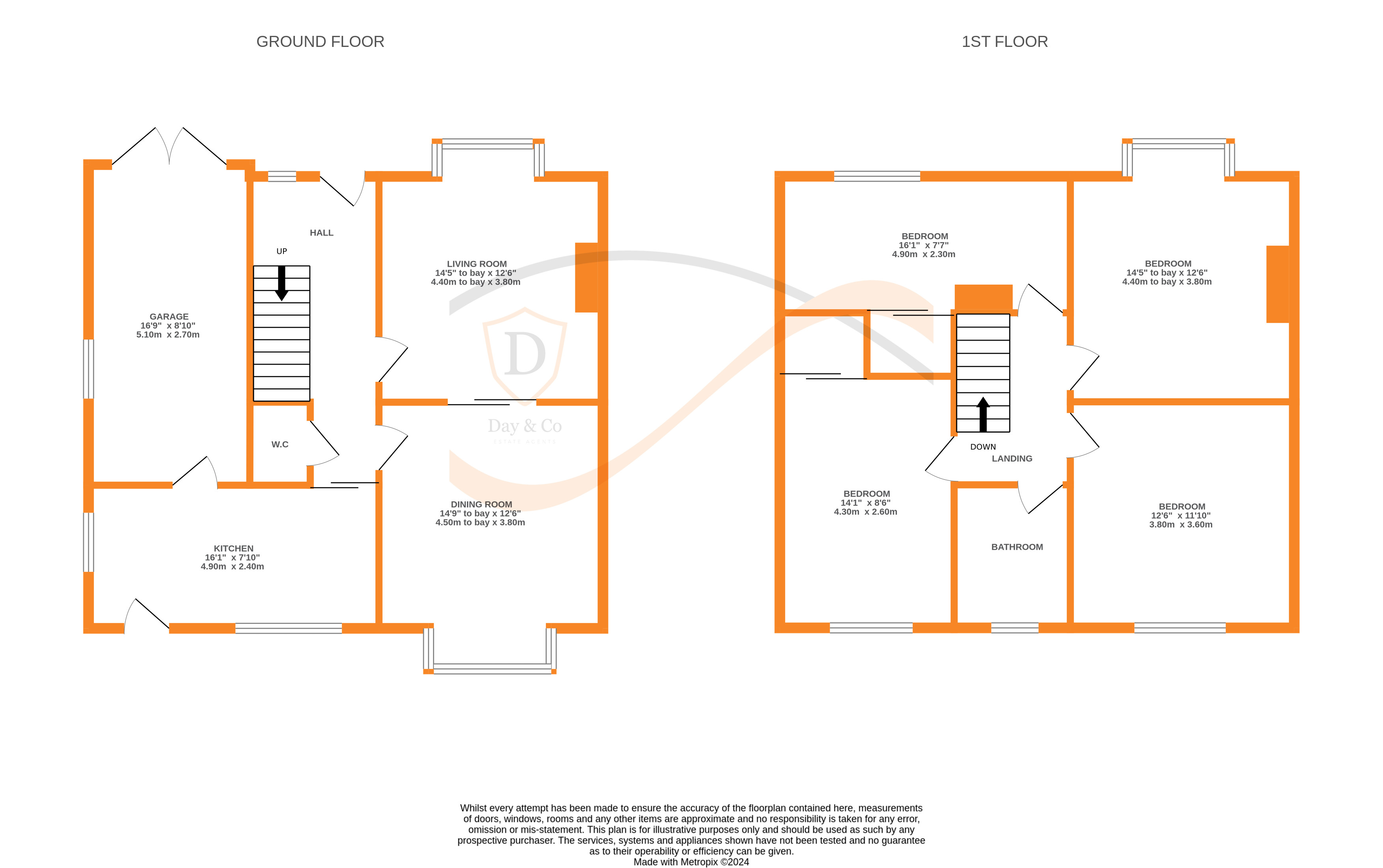 Floorplans For Cross Roads, Keighley, West Yorkshire