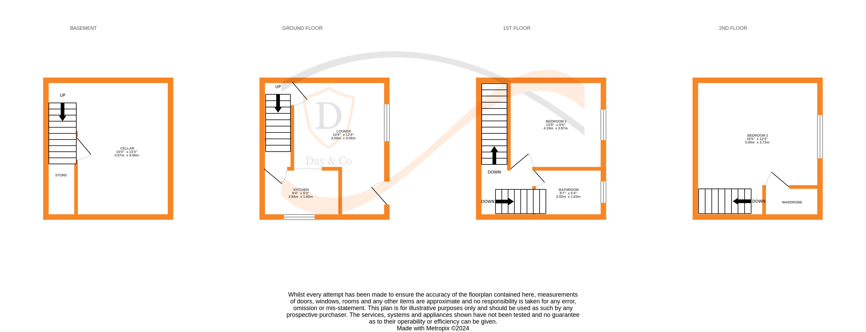 Floorplans For Drewry Road, Keighley, West Yorkshire