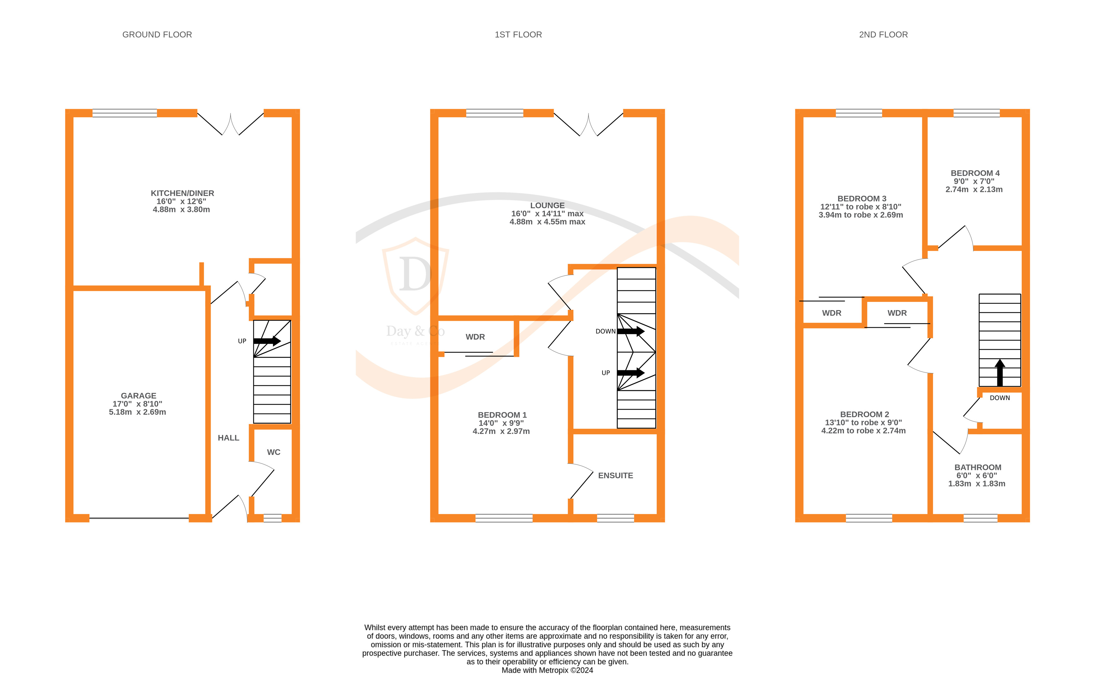 Floorplans For Oxenhope, Keighley, West Yorkshire