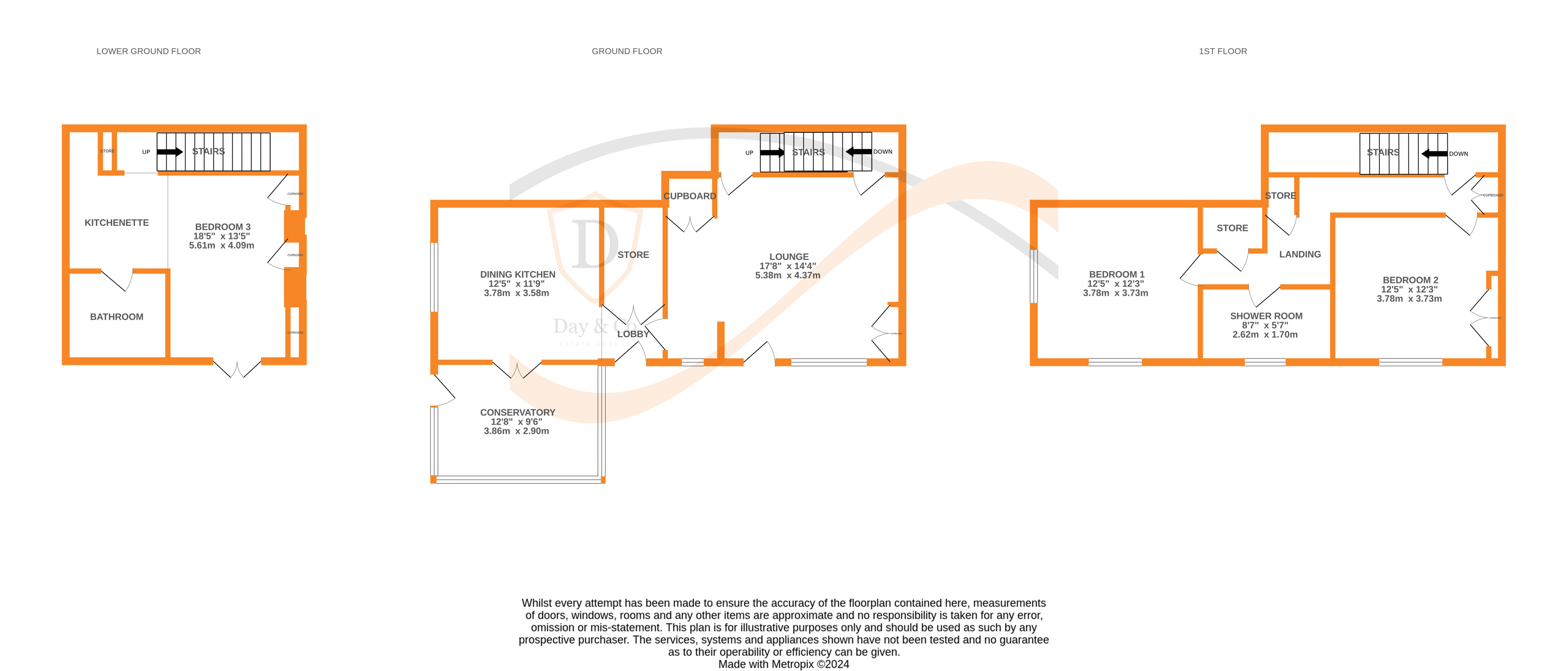 Floorplans For Haworth, Keighley, West Yorkshire