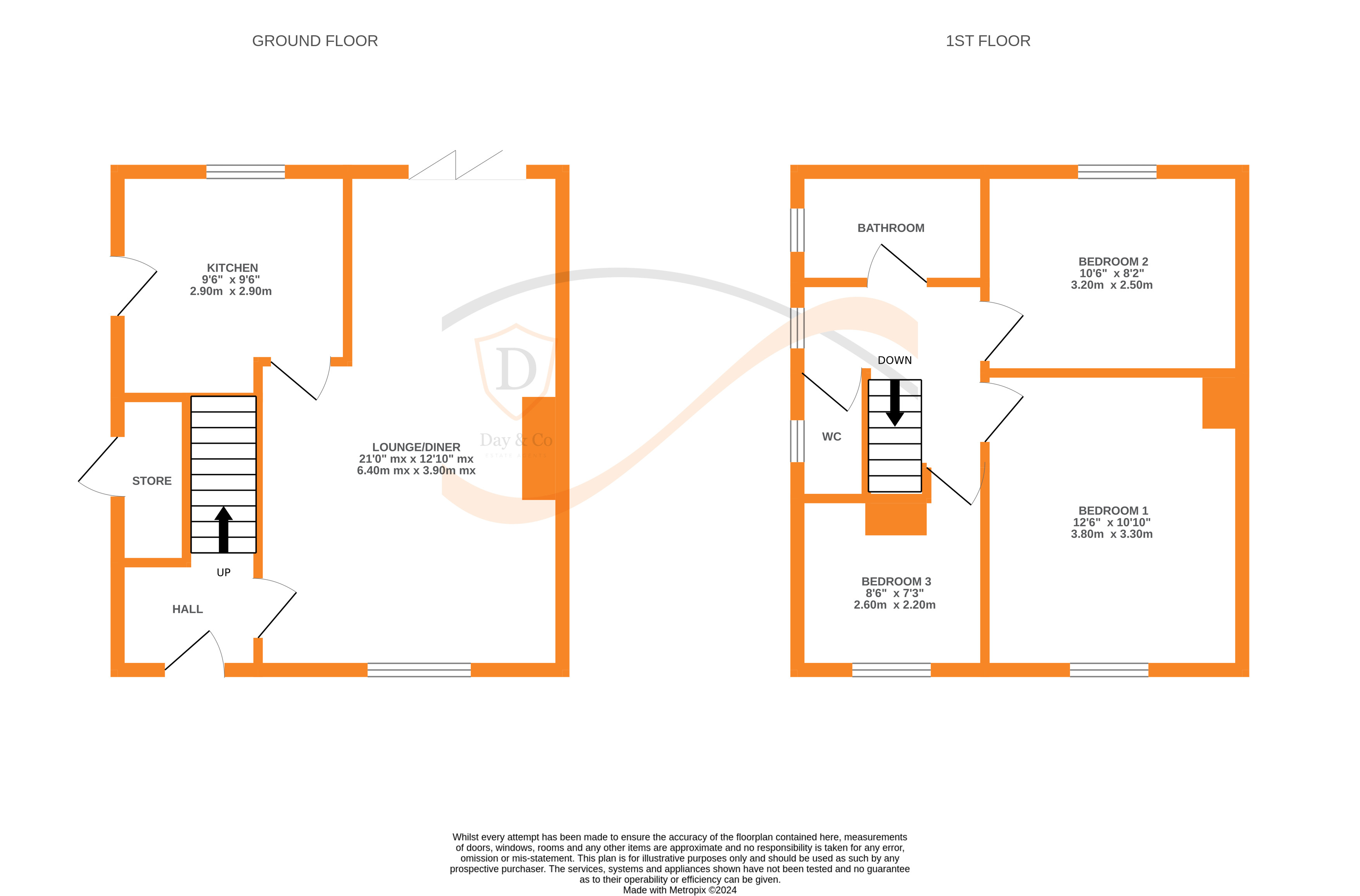 Floorplans For Oxenhope, Keighley, West Yorkshire