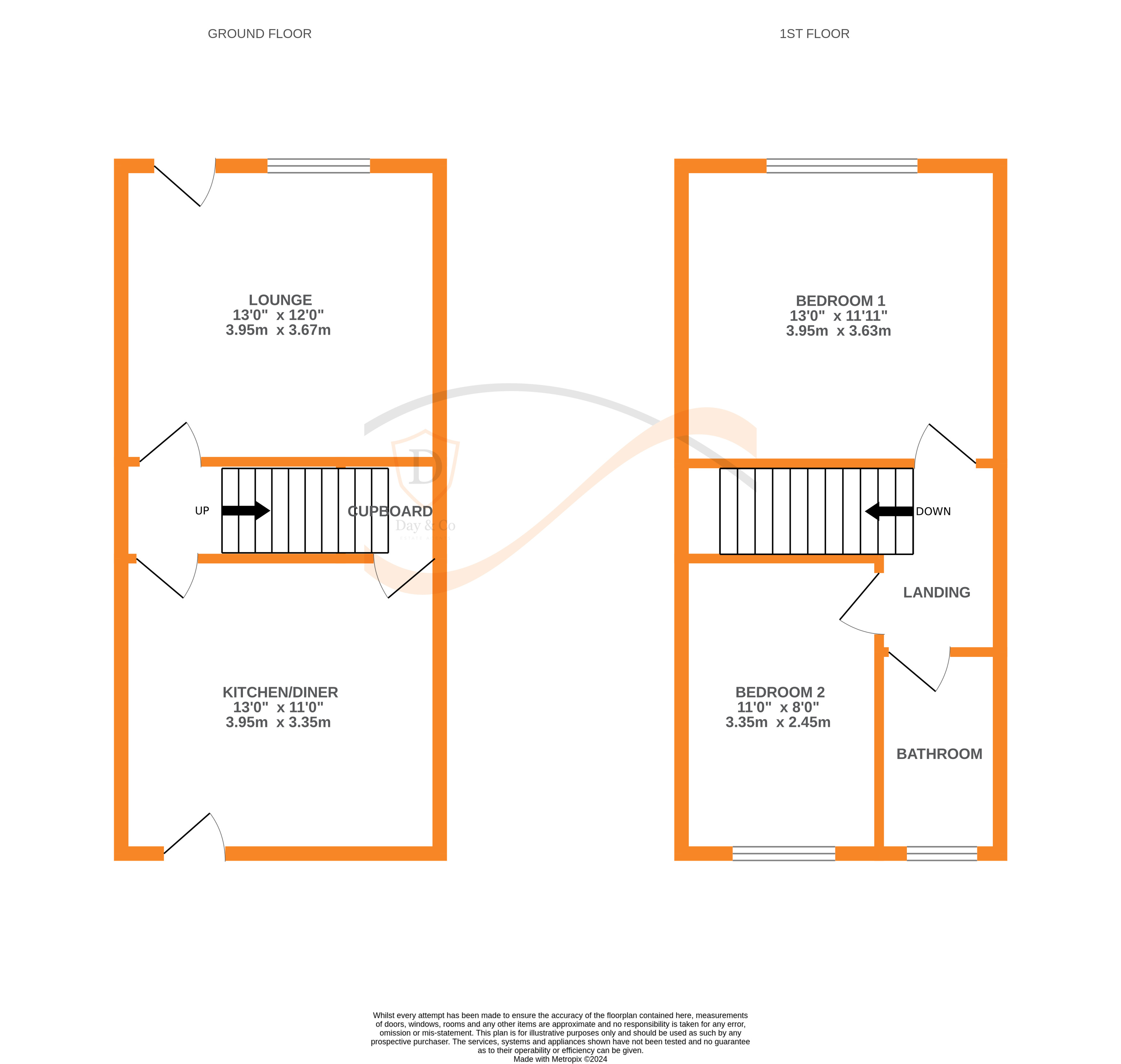 Floorplans For Sunnyhill Avenue, Keighley, West Yorkshire