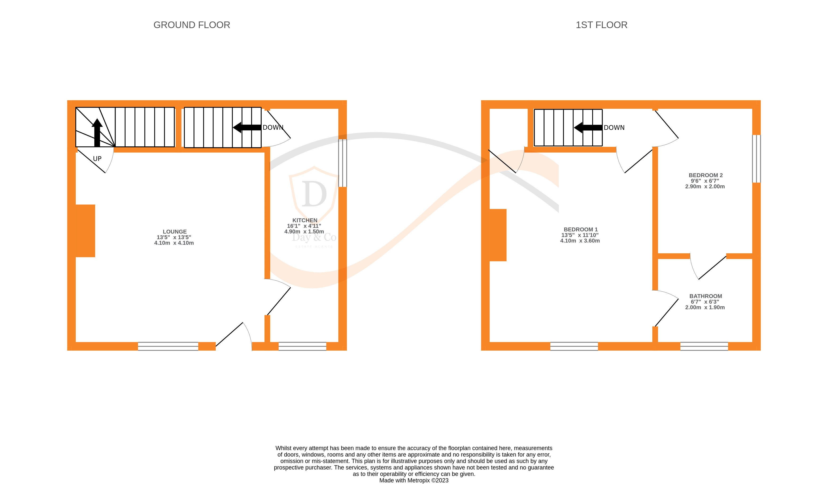 Floorplans For Haworth, Keighley, West Yorkshire