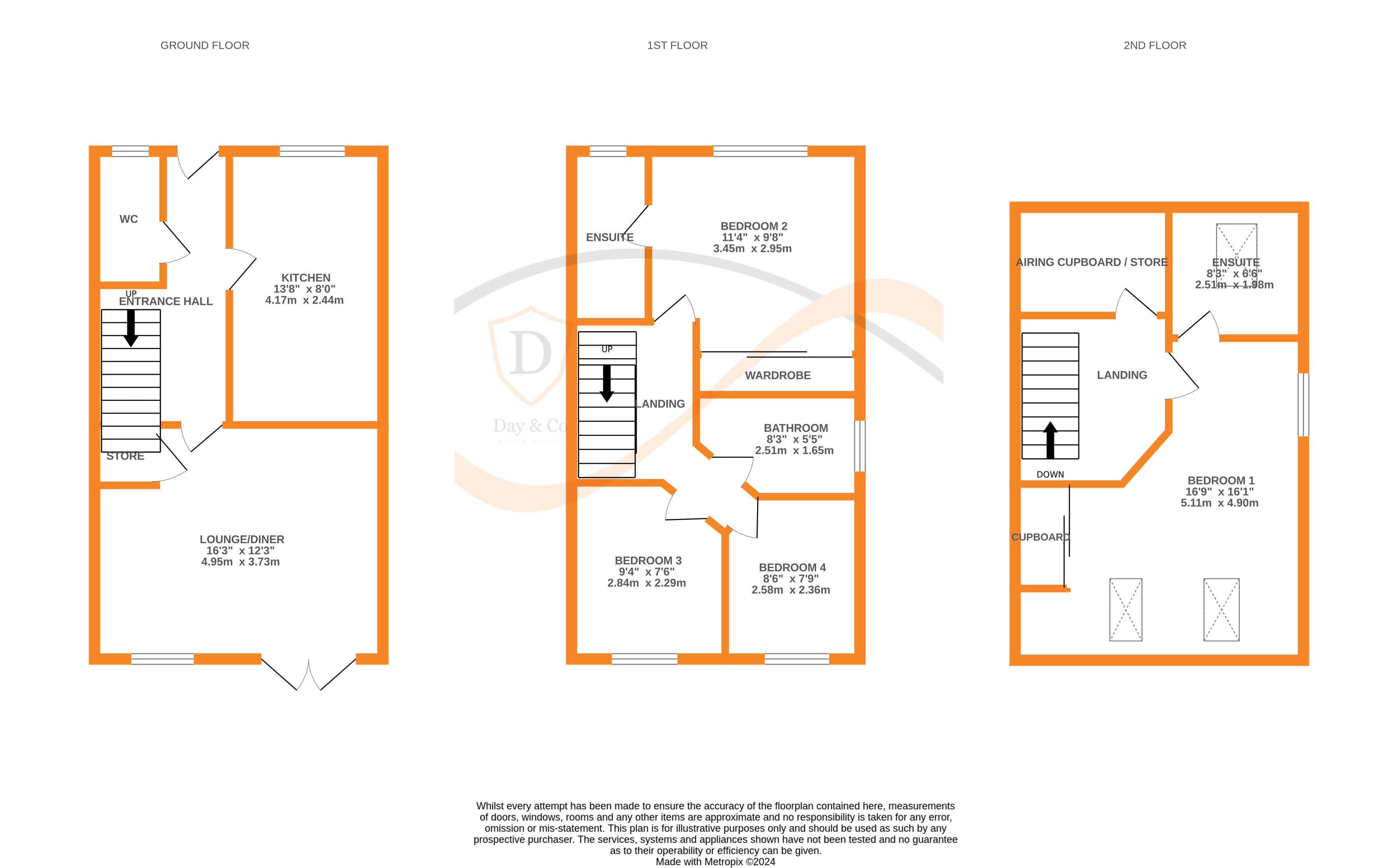 Floorplans For Haworth, Keighley, West Yorkshire