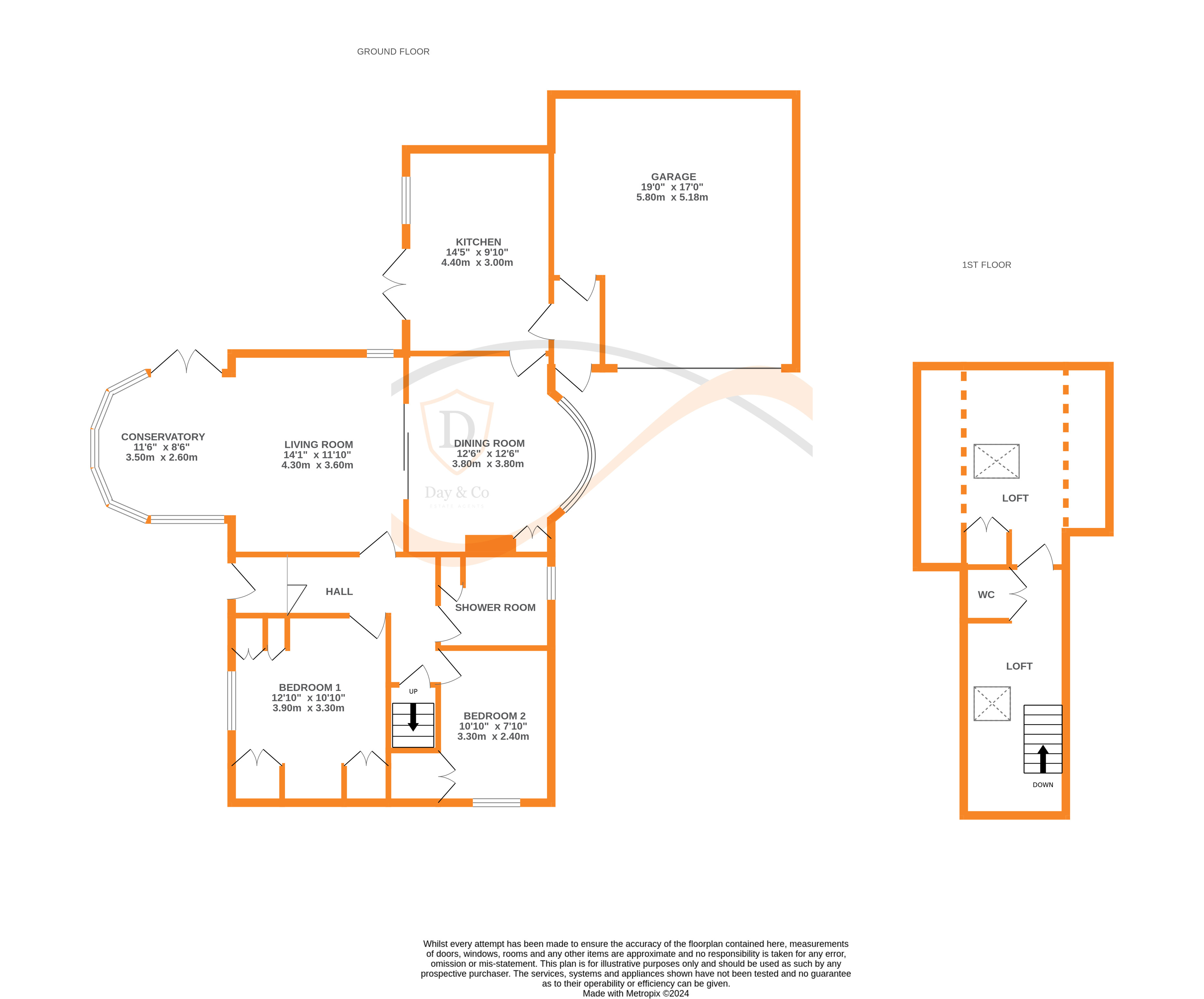 Floorplans For Riddlesden, Keighley, West Yorkshire