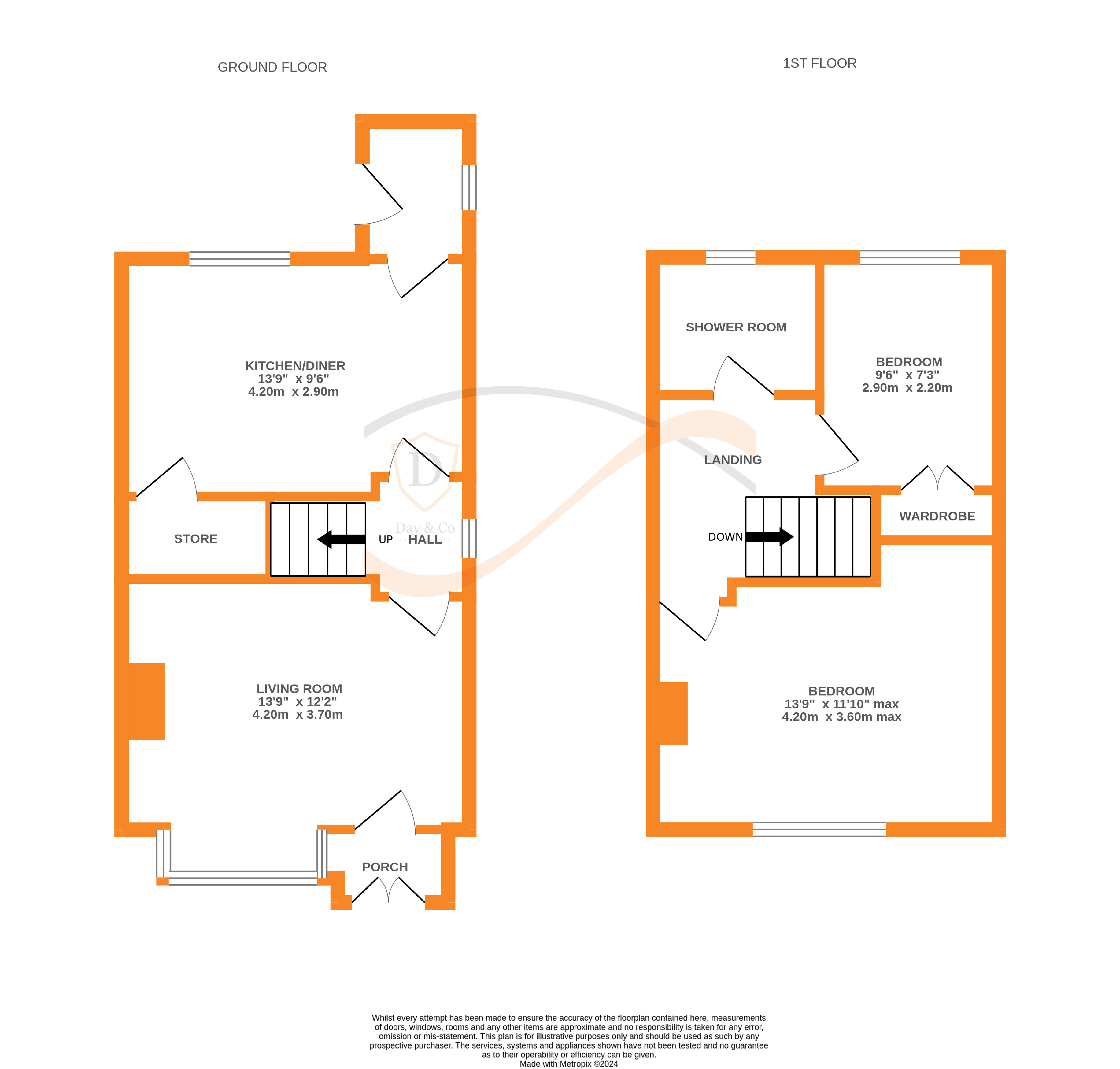 Floorplans For Riddlesden, Keighley, West Yorkshire