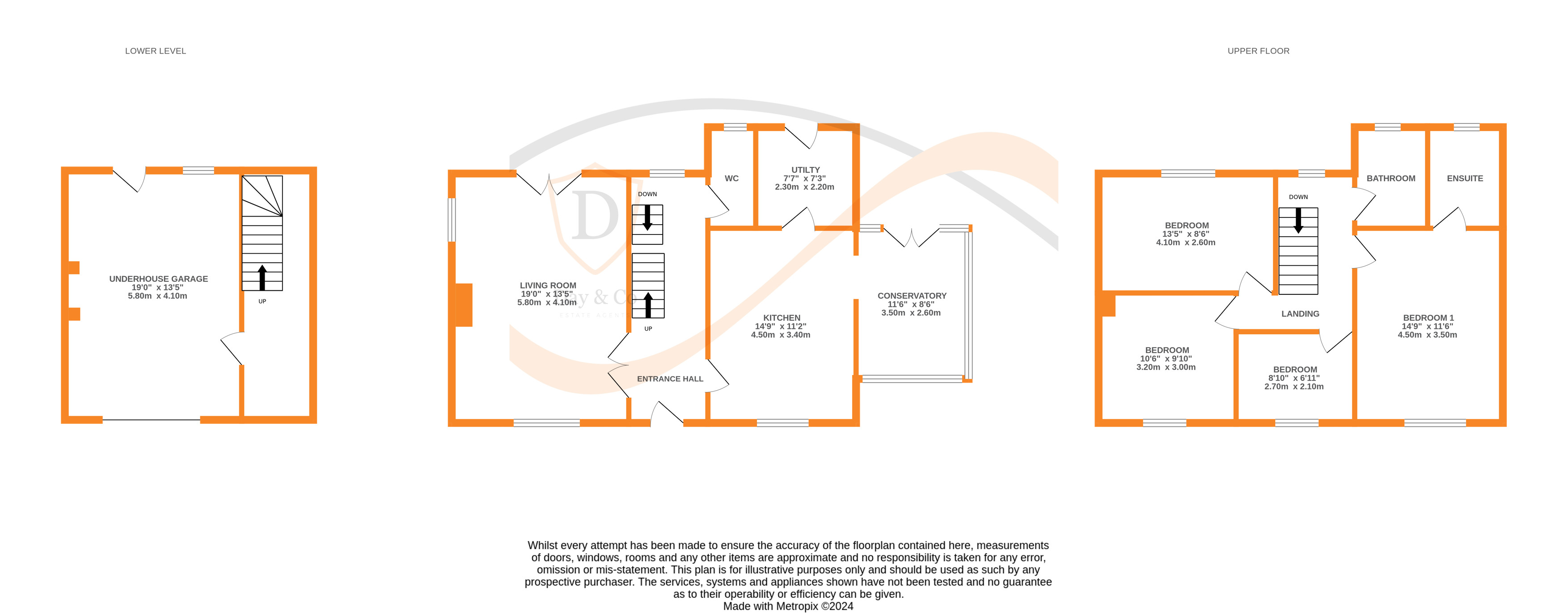 Floorplans For Riddlesden, Keighley, West Yorkshire