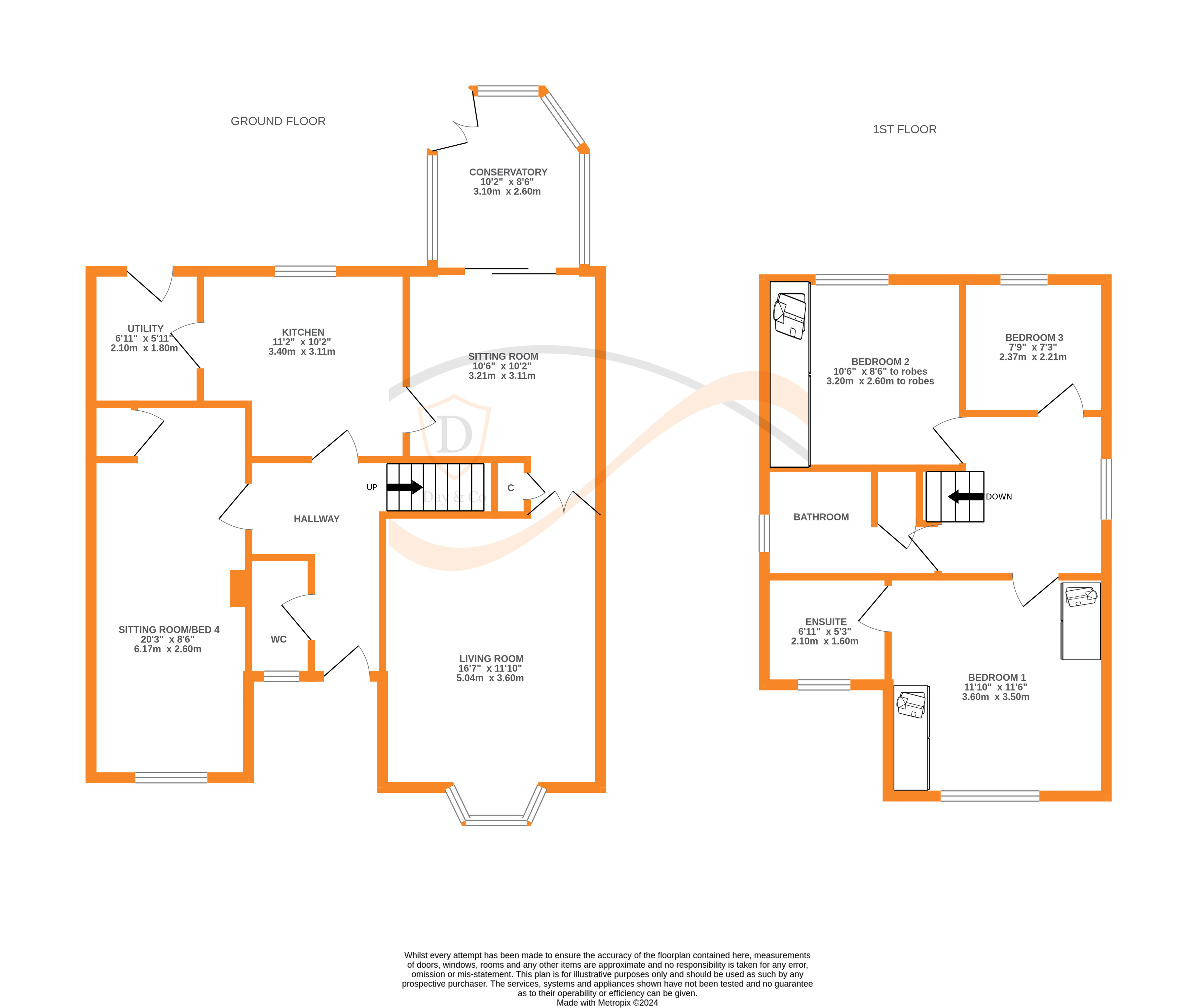 Floorplans For Highfell Rise, Keighley, West Yorkshire