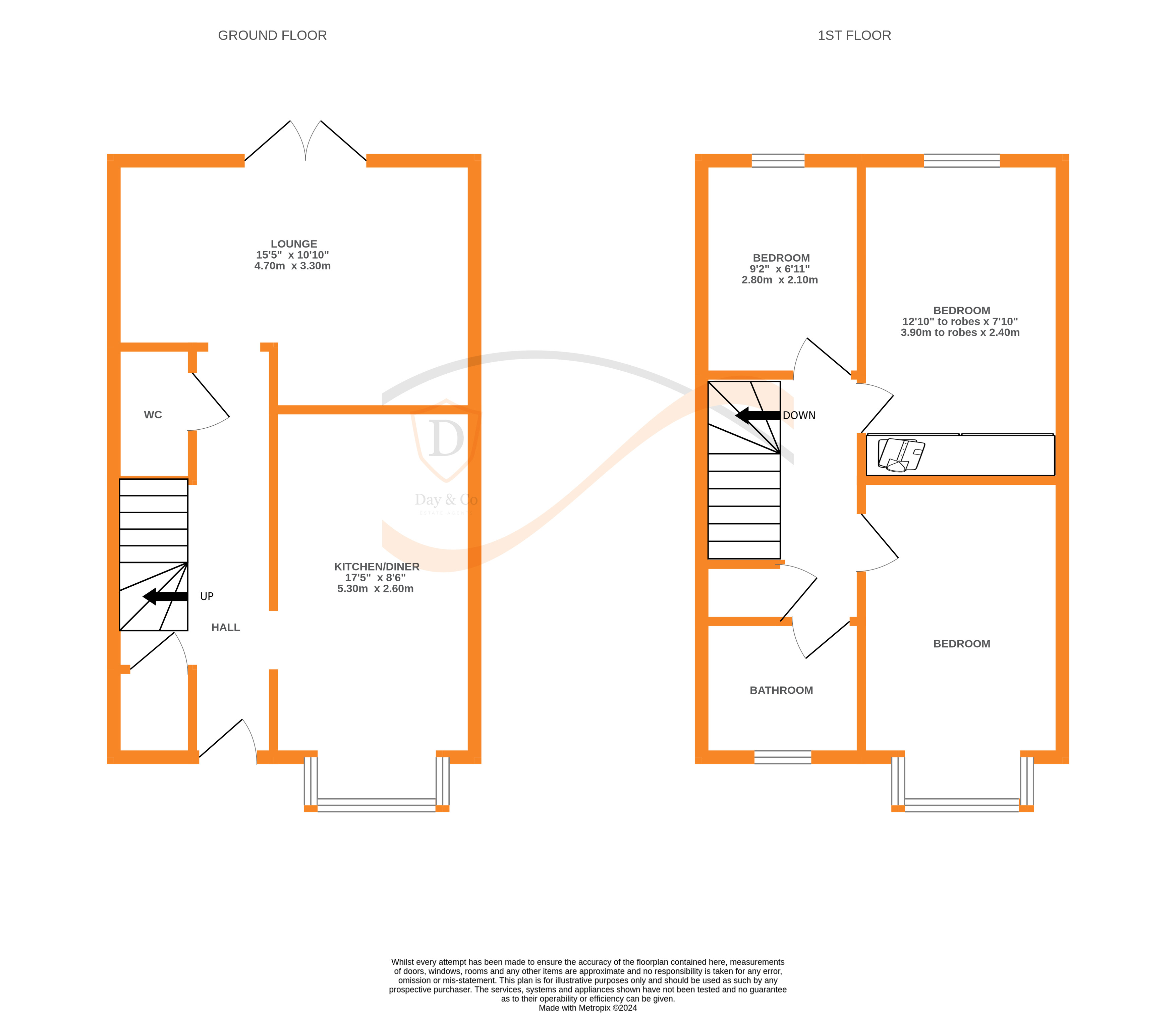 Floorplans For Haworth, Keighley, West Yorkshire