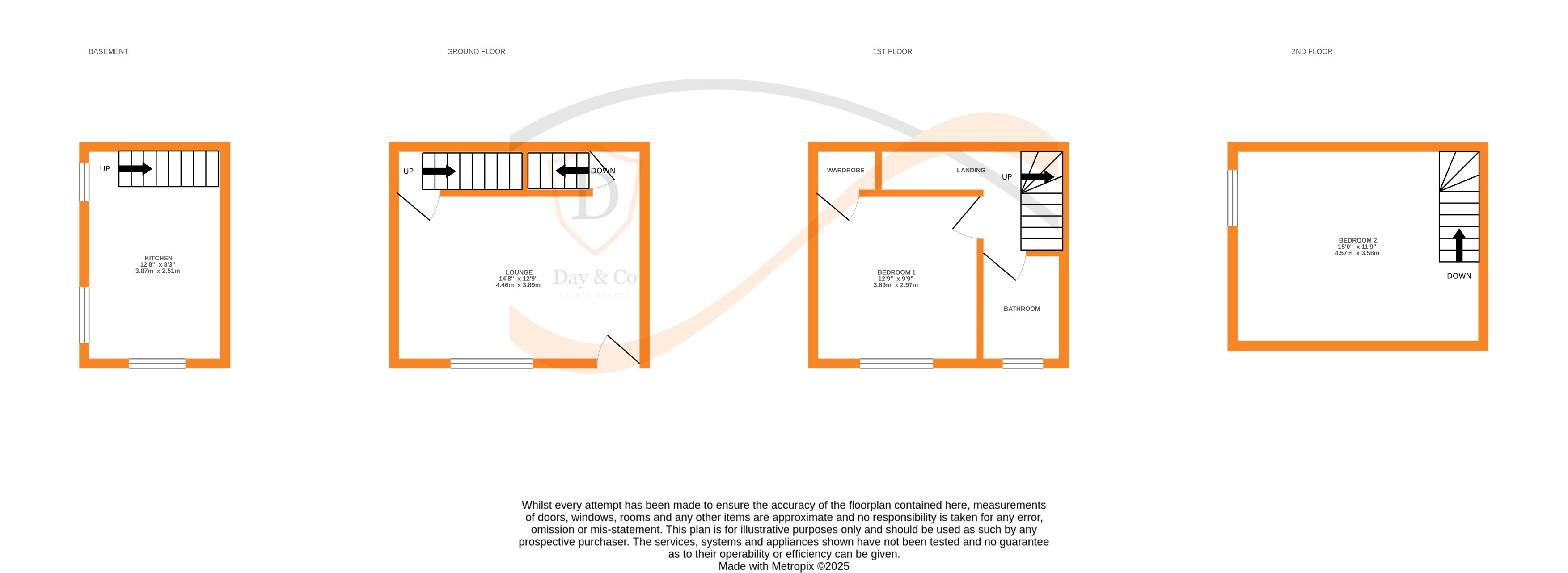 Floorplans For Riddlesden, Keighley, West Yorkshire