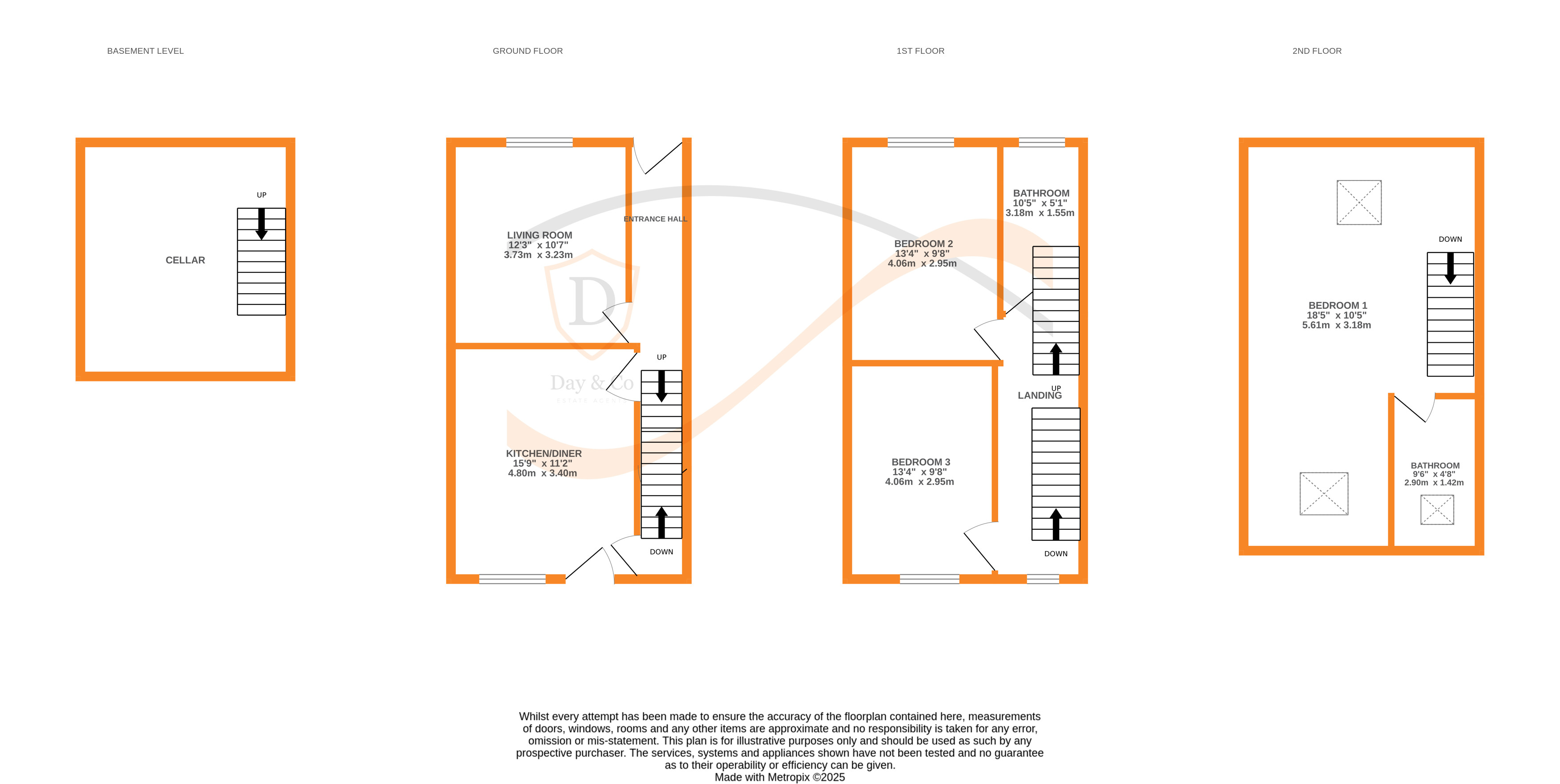 Floorplans For Broomhill Avenue, Keighley, West Yorkshire