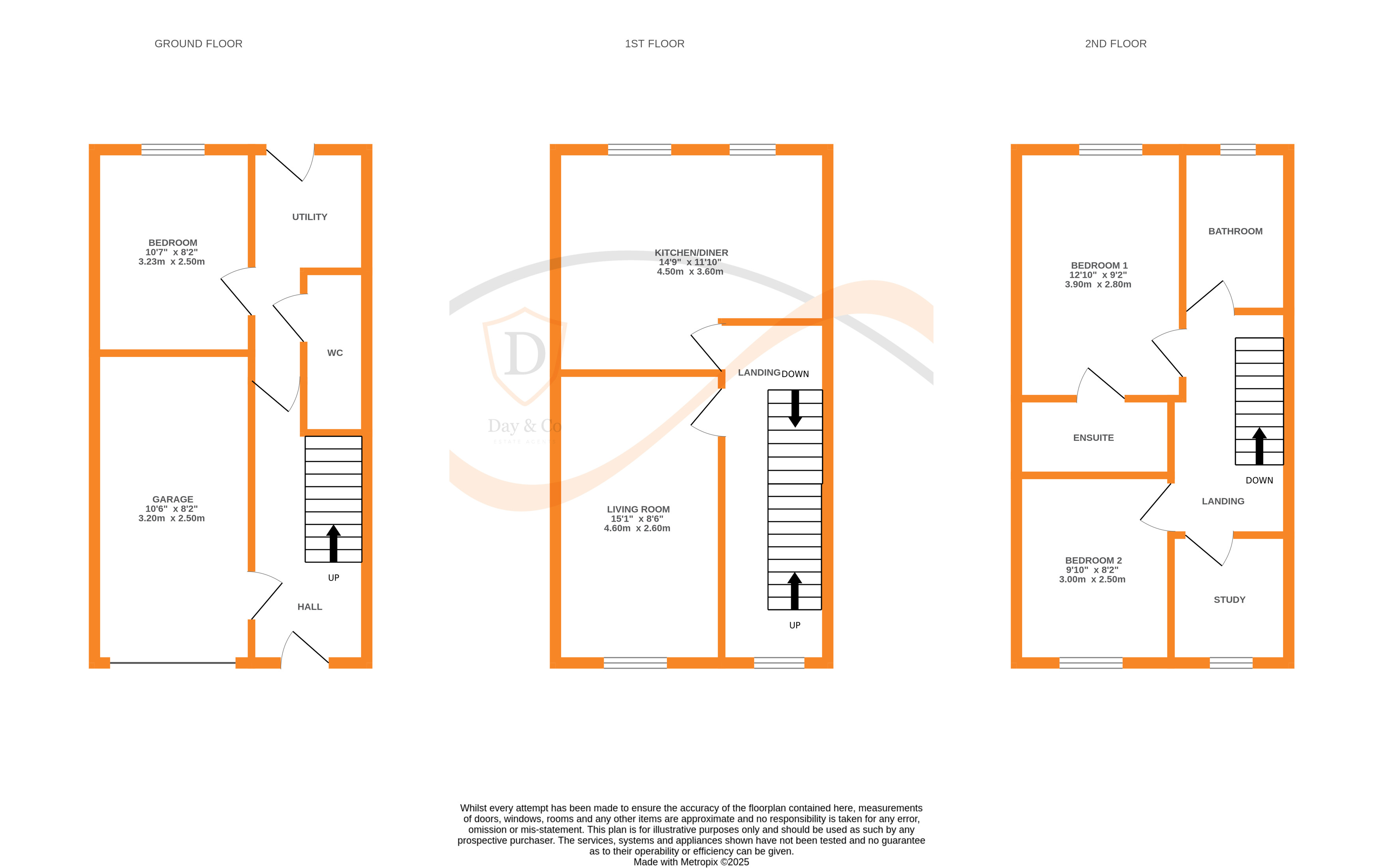 Floorplans For Oakworth, Keighley, West Yorkshire