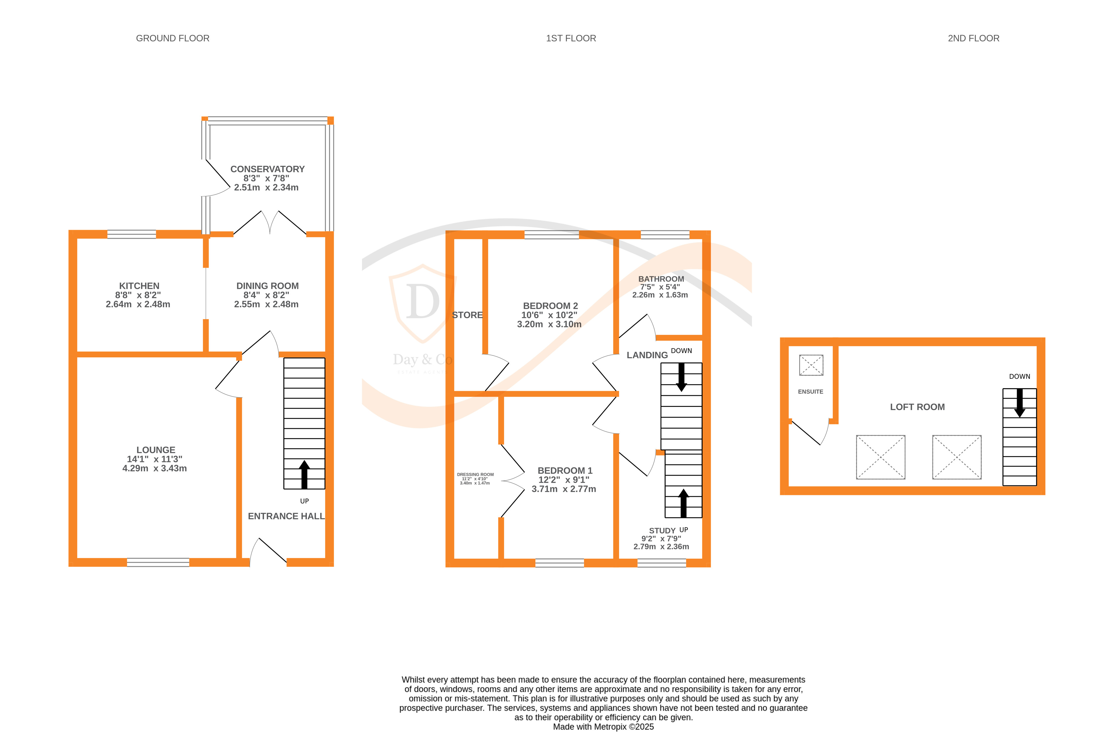 Floorplans For Greystones Drive, Keighley, West Yorkshire